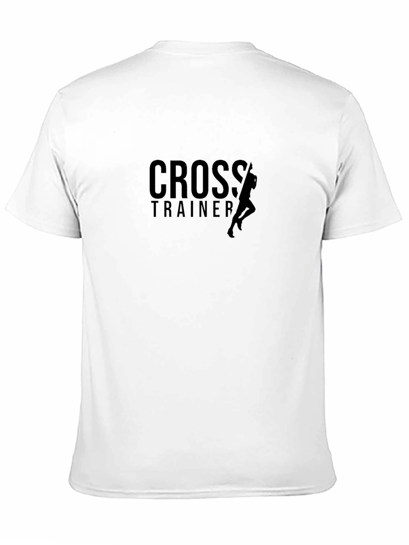 Cross Trainer Black Graphic Tee - Fitness Apparel