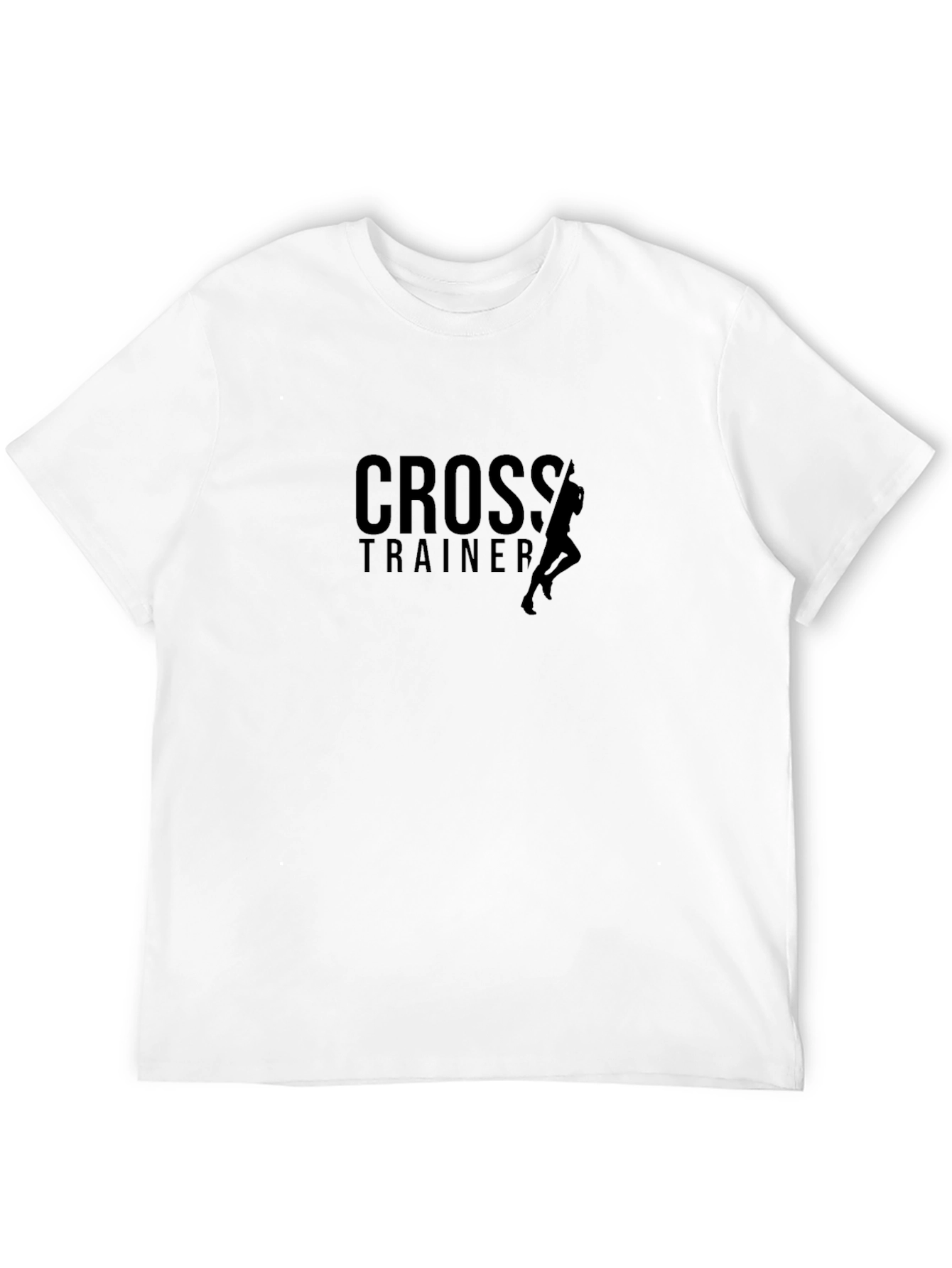Cross Trainer Black Graphic Tee - Fitness Apparel