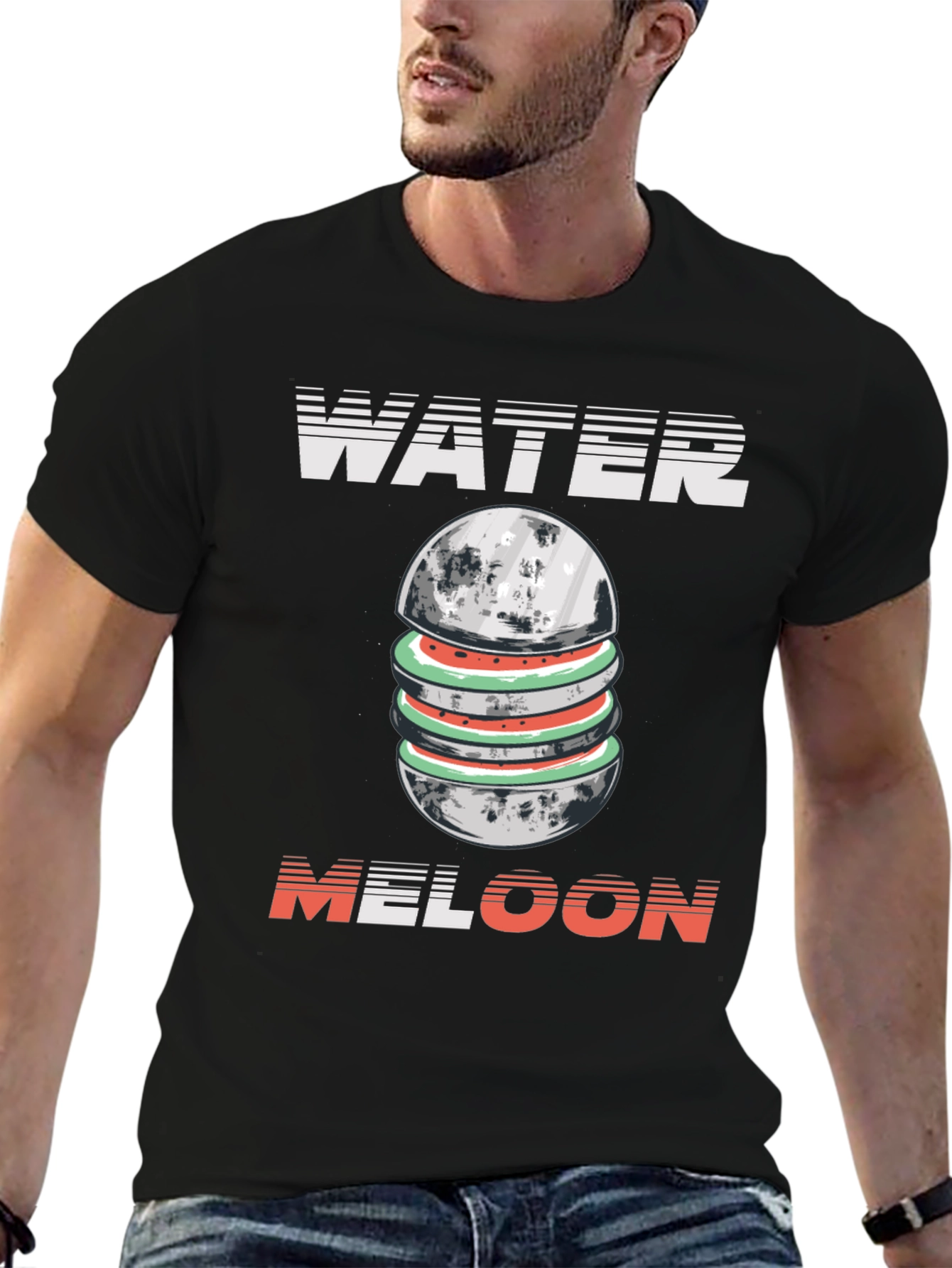 Watermeloon Tee - Lunar Slice T-Shirt