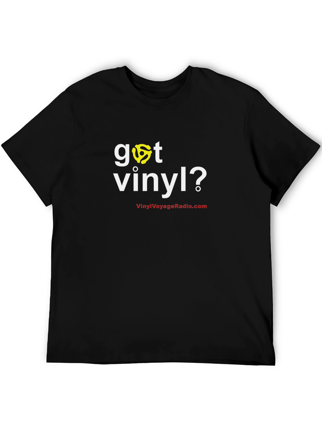 Got Vinyl? Black Graphic Tee