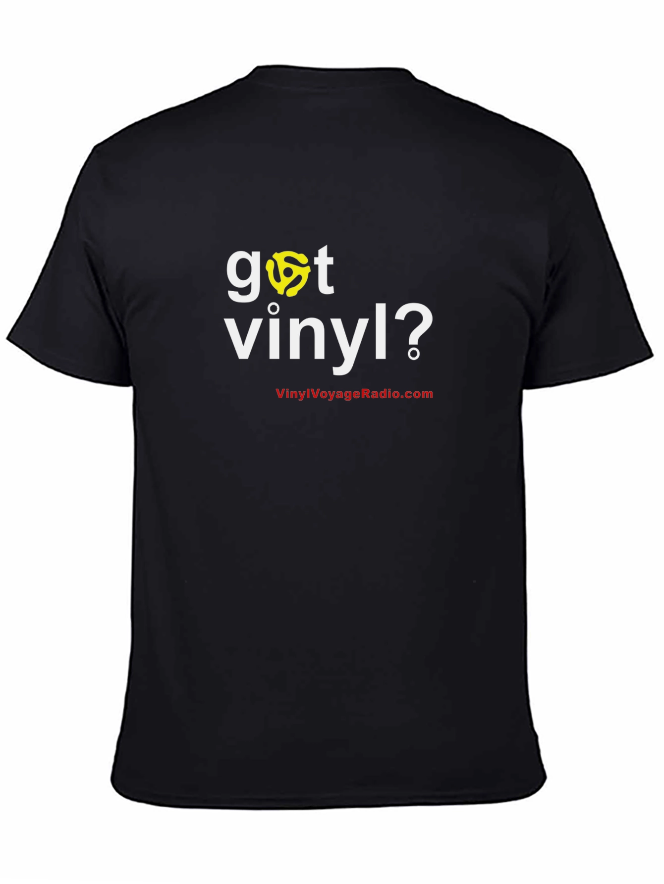 Got Vinyl? Black Graphic Tee
