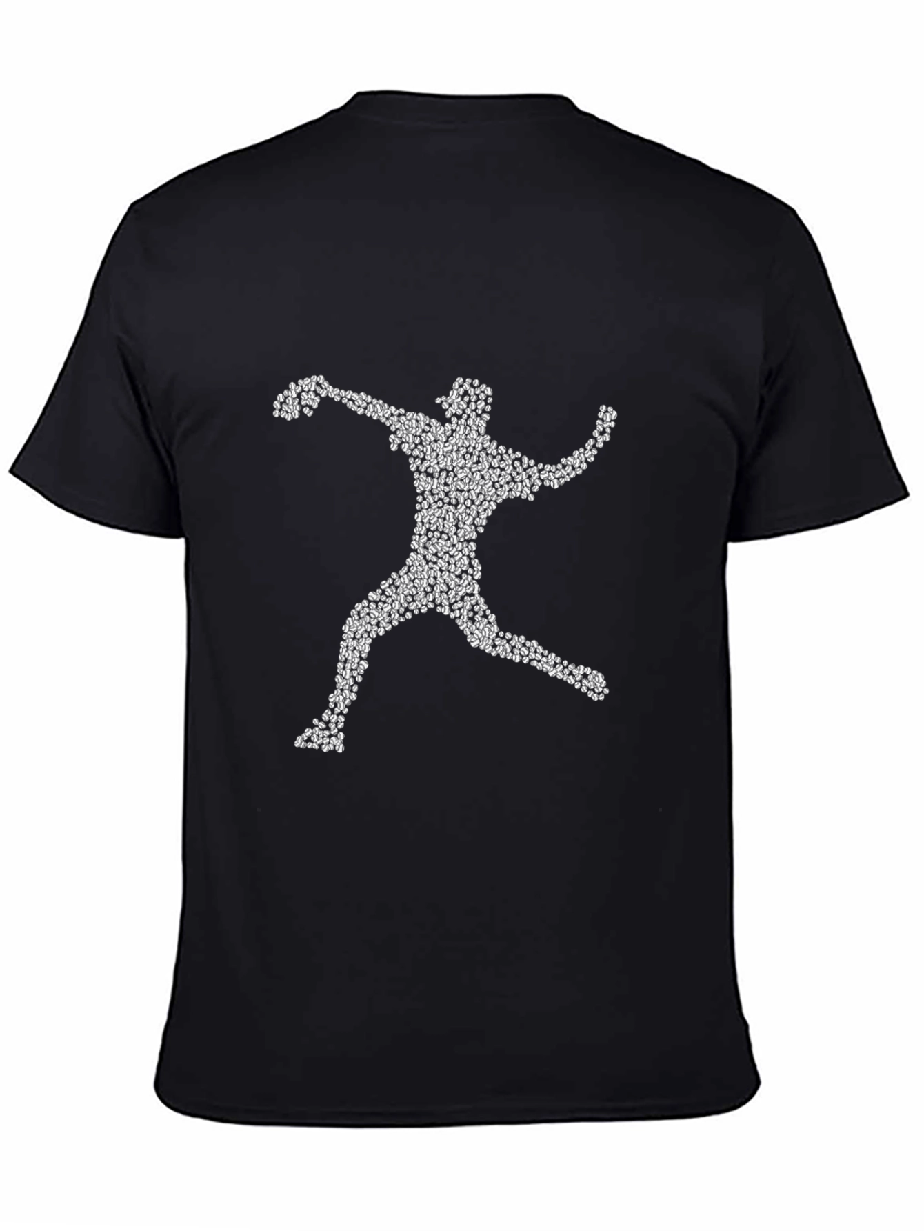 Baseball Pitcher T-Shirt - Unique Silhouette Graphic Tee