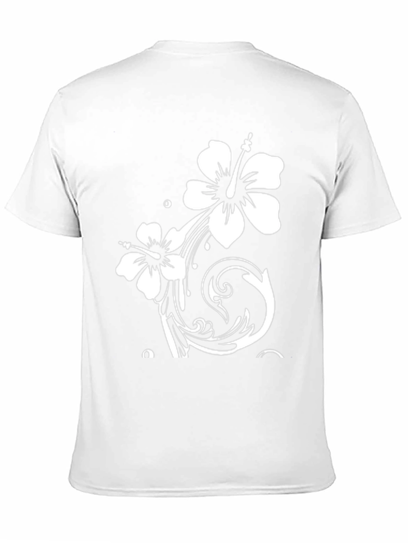 Black Floral Graphic Tee