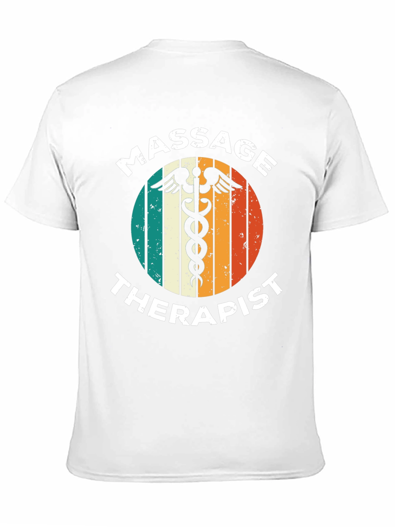 Massage Therapist Retro Graphic T-Shirt