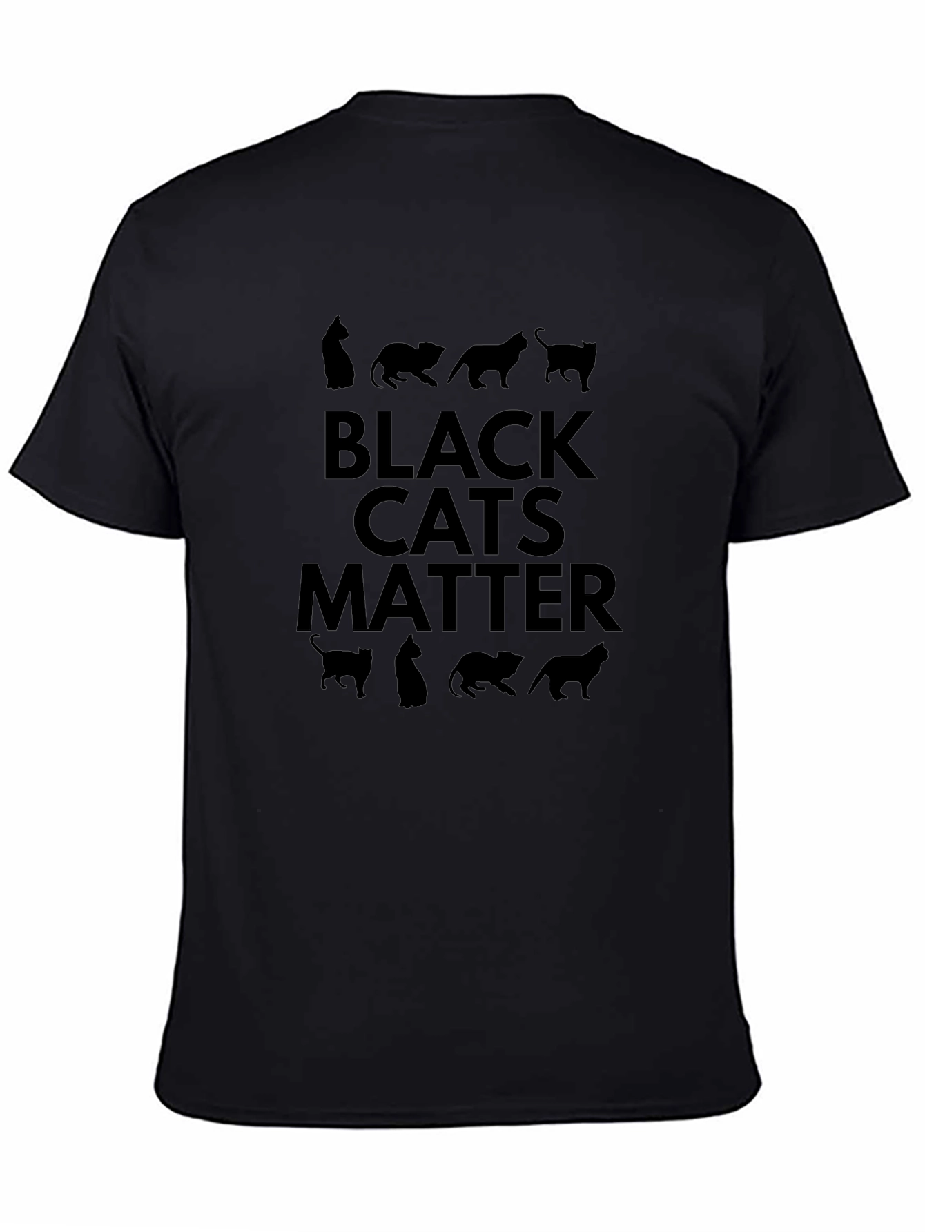 Black Cats Matter Graphic T-Shirt