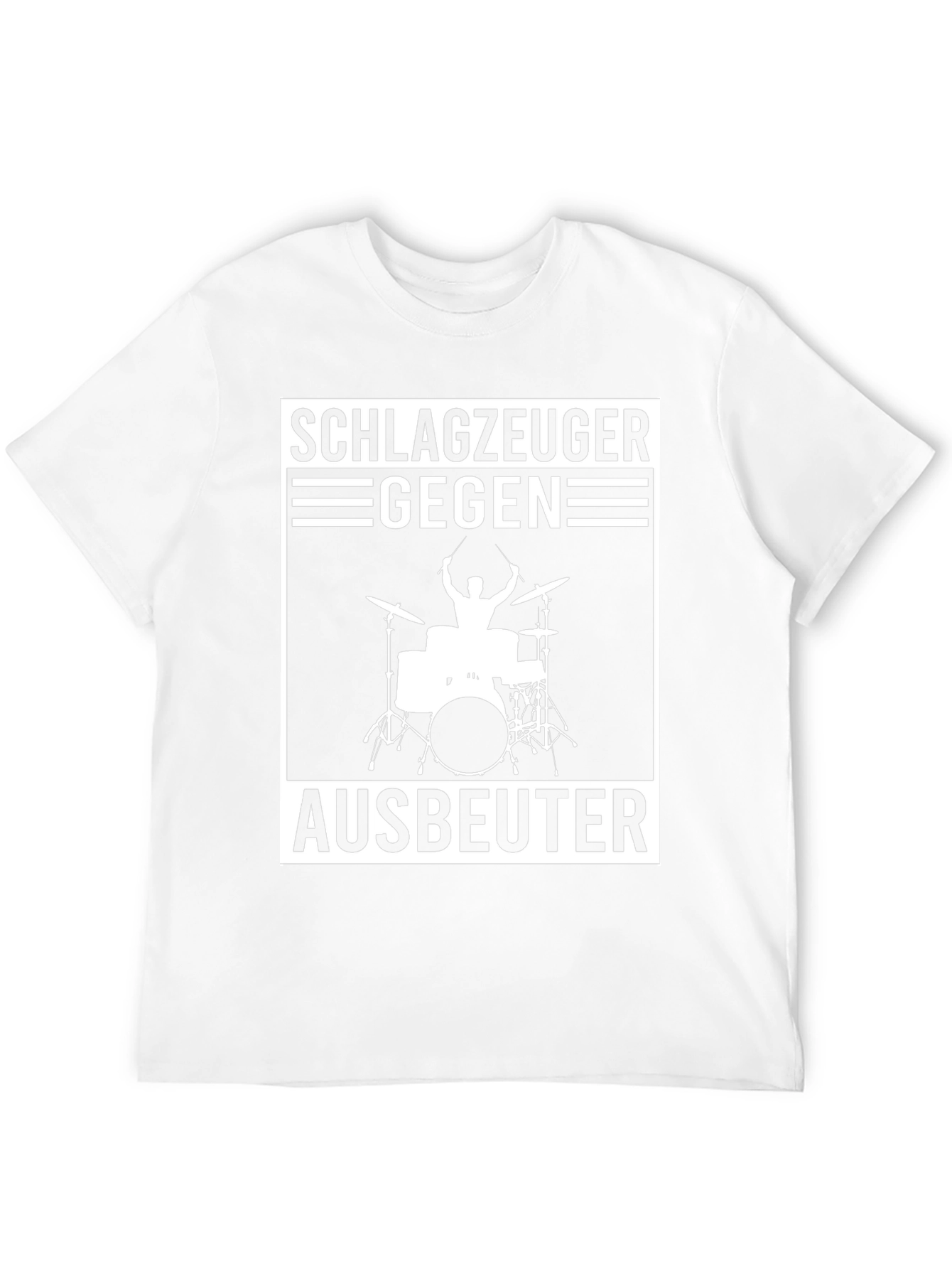 Schlagzeuger Gegen Ausbeuter T-Shirt