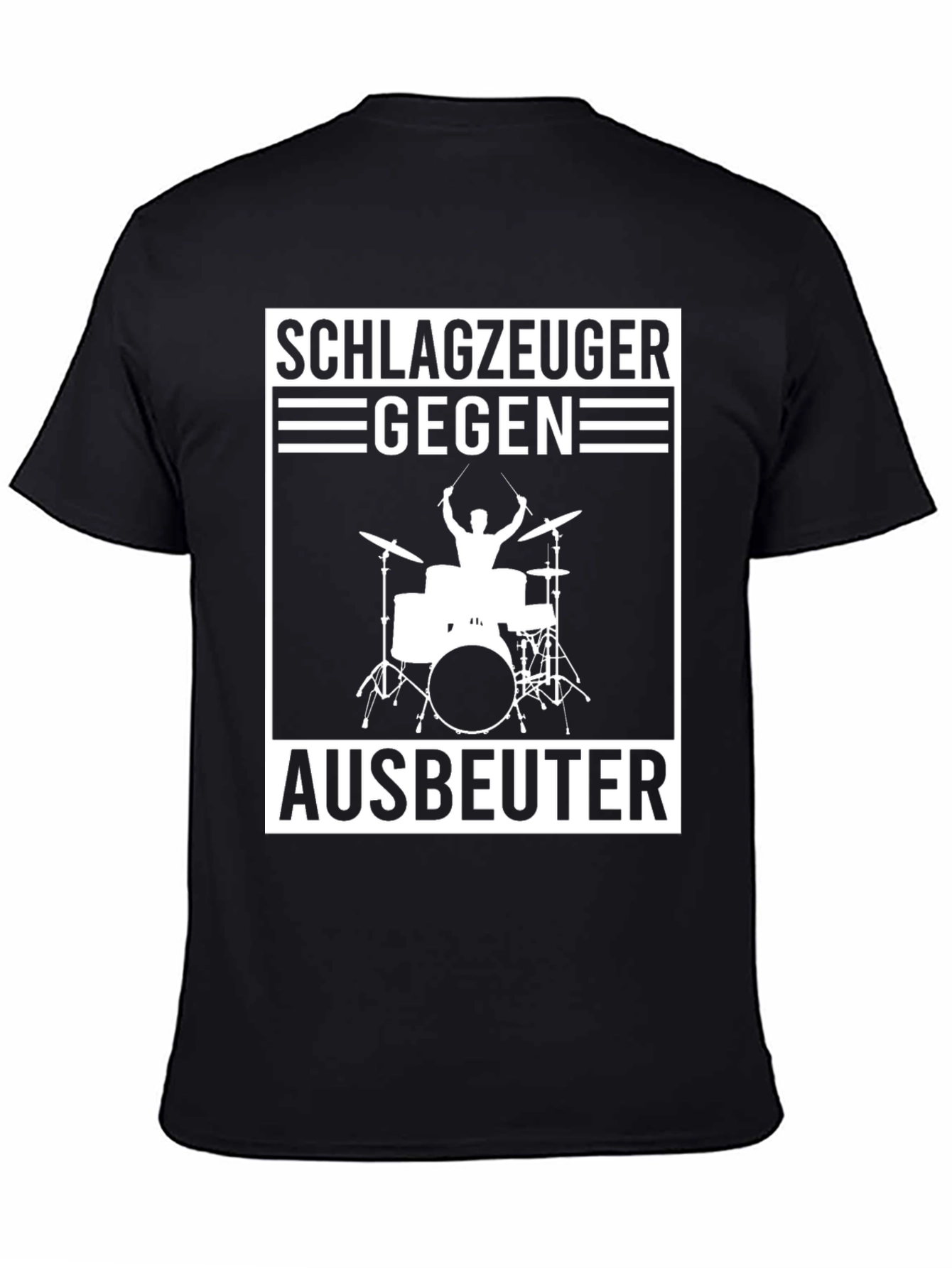 Schlagzeuger Gegen Ausbeuter T-Shirt