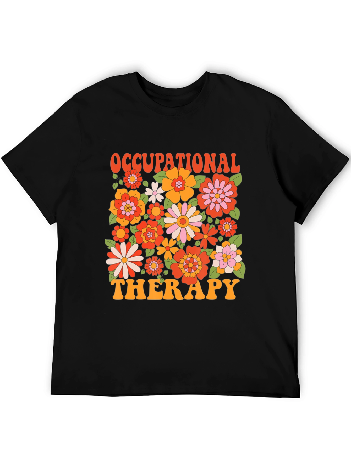 Occupational Therapy Floral T-Shirt