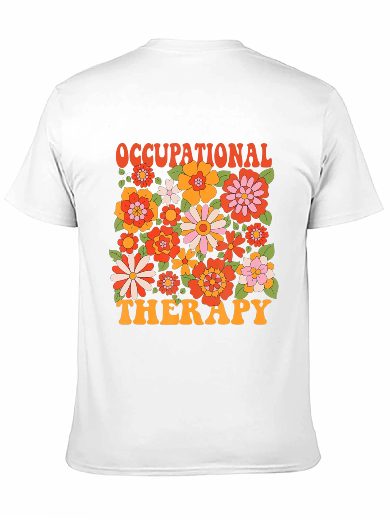 Occupational Therapy Floral T-Shirt