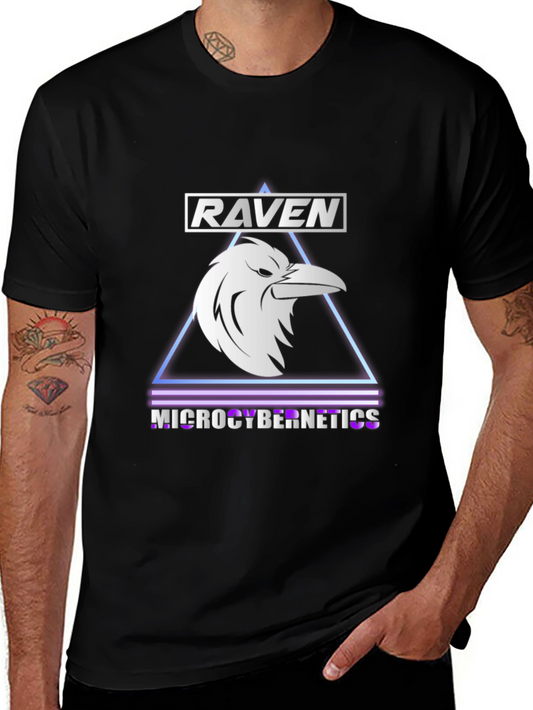Raven Microcybernetics Black T-Shirt