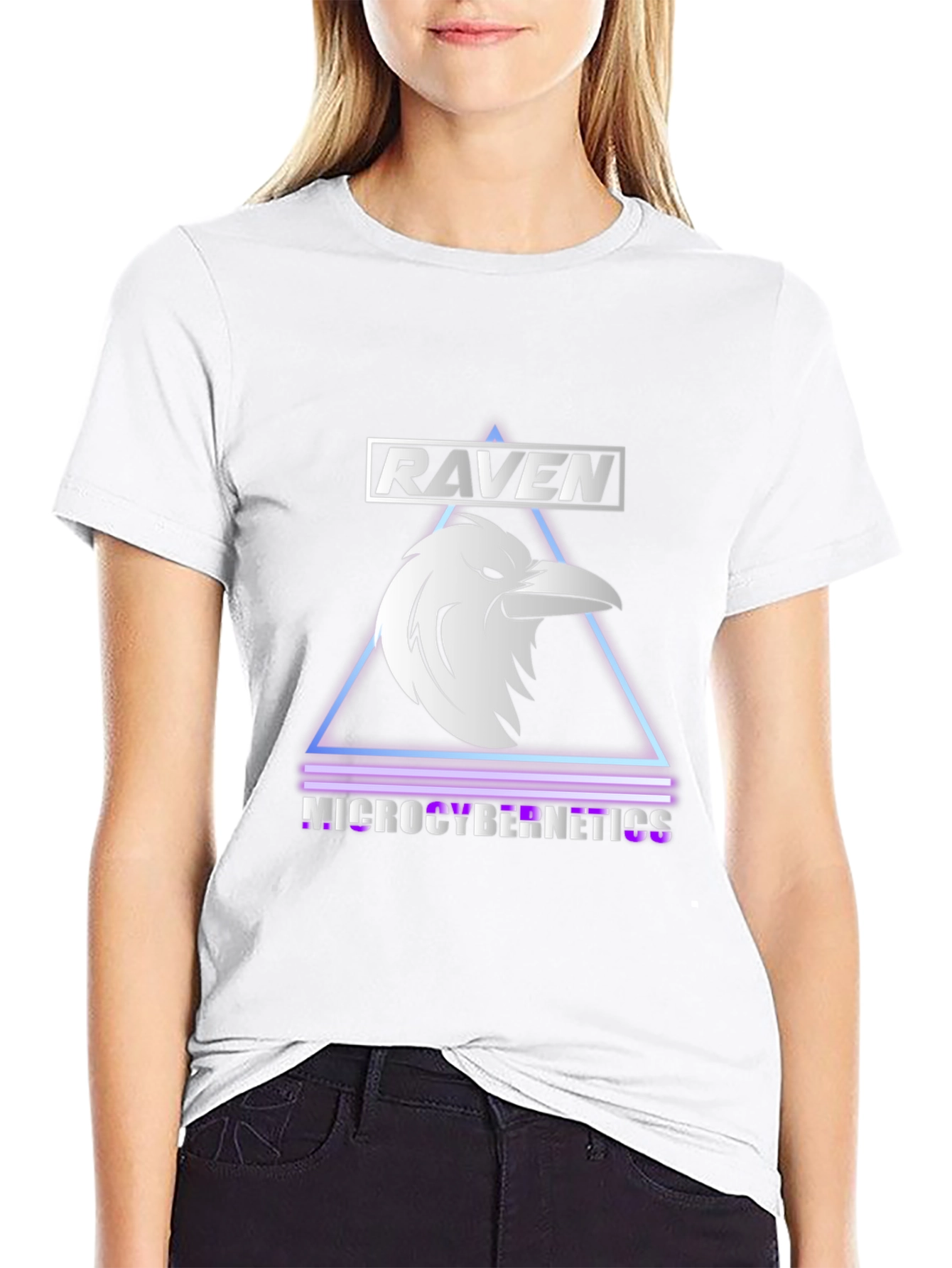 Raven Microcybernetics Black T-Shirt