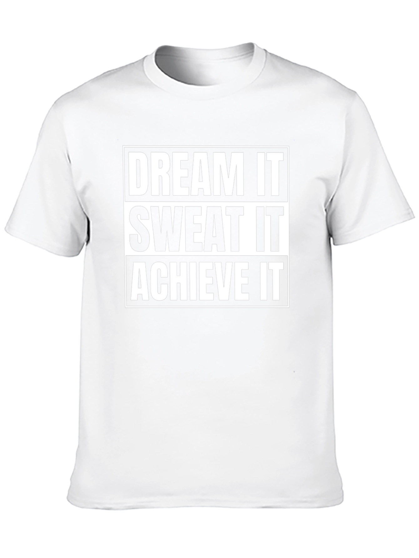 Dream Sweat Achieve Black T-Shirt