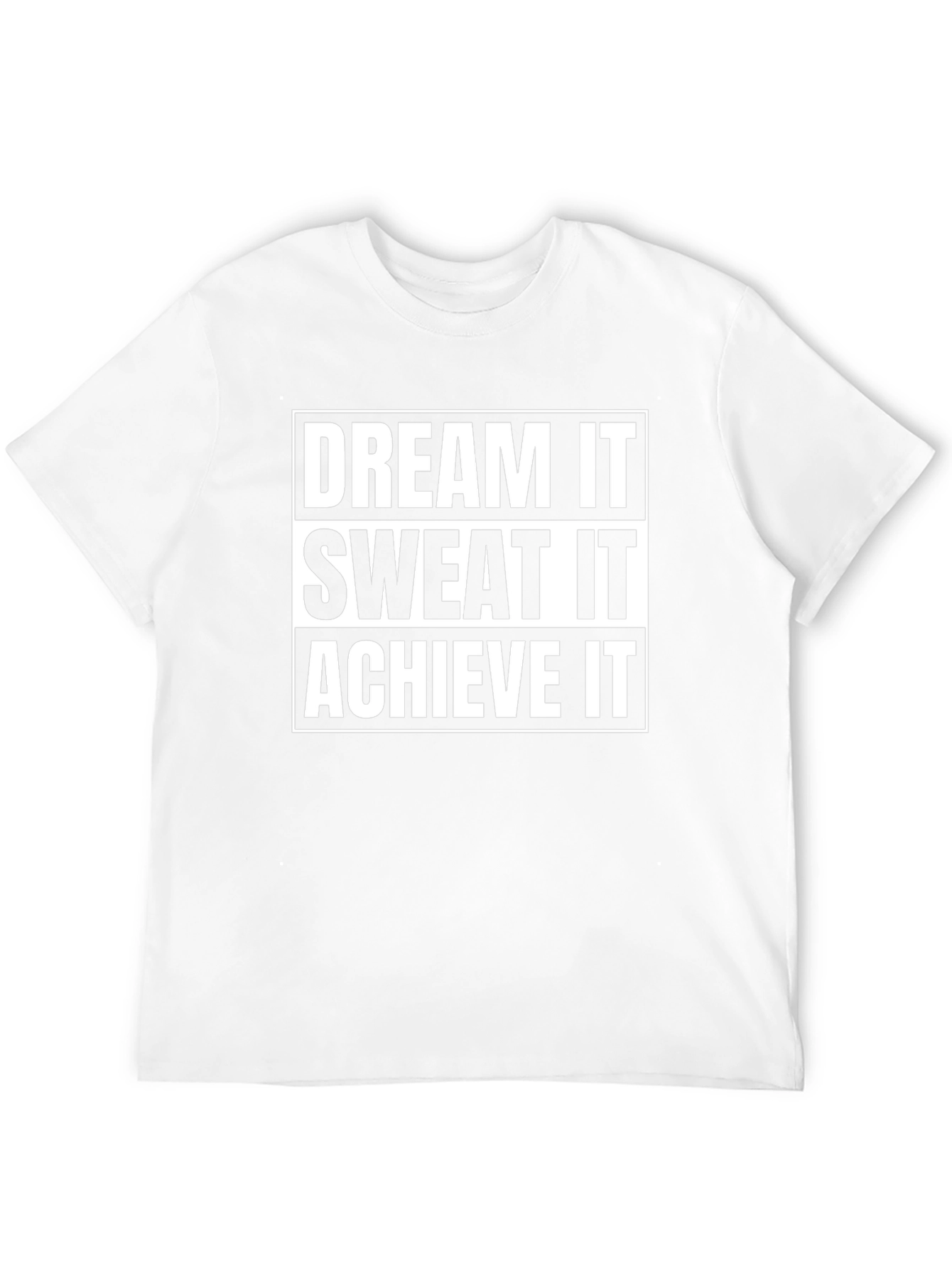 Dream Sweat Achieve Black T-Shirt
