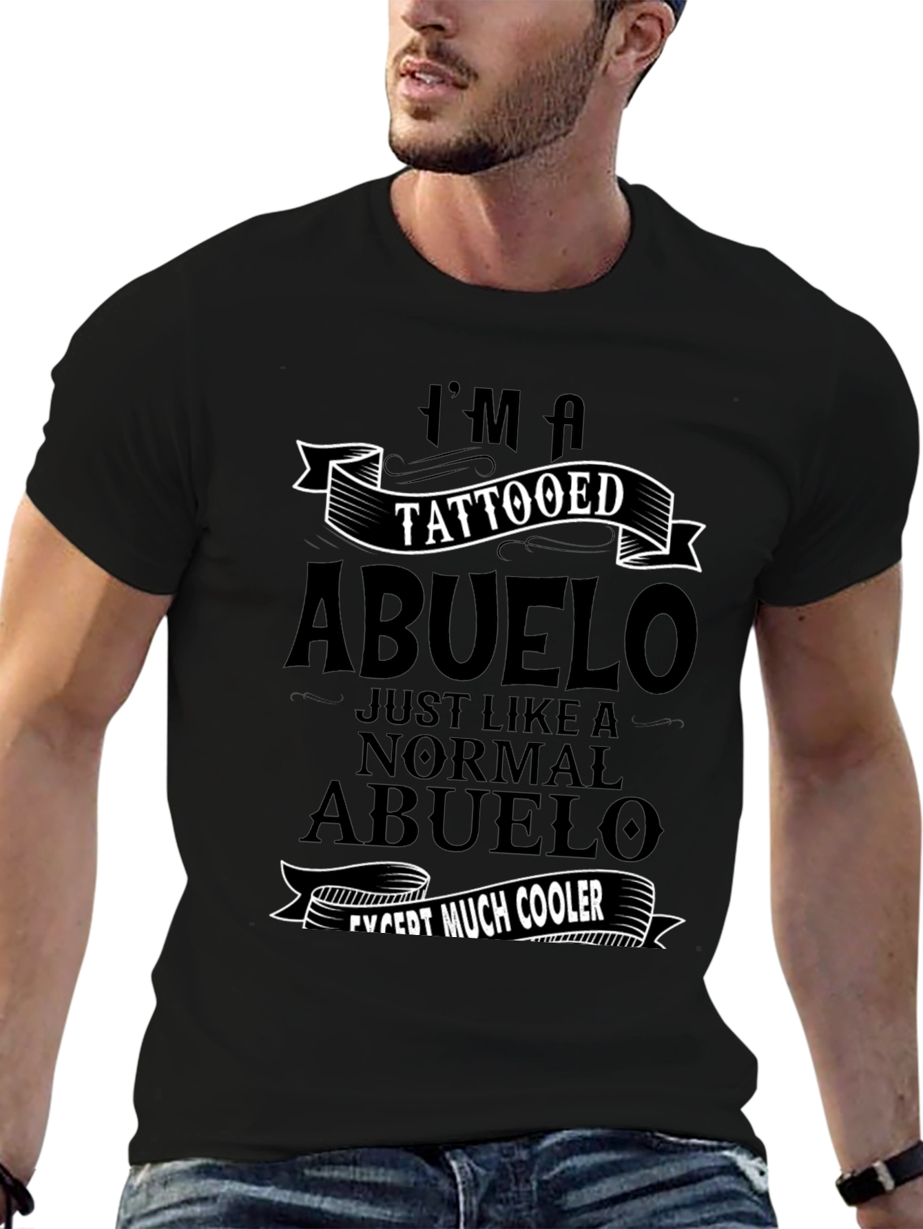 Tattooed Abuelo Graphic Tee
