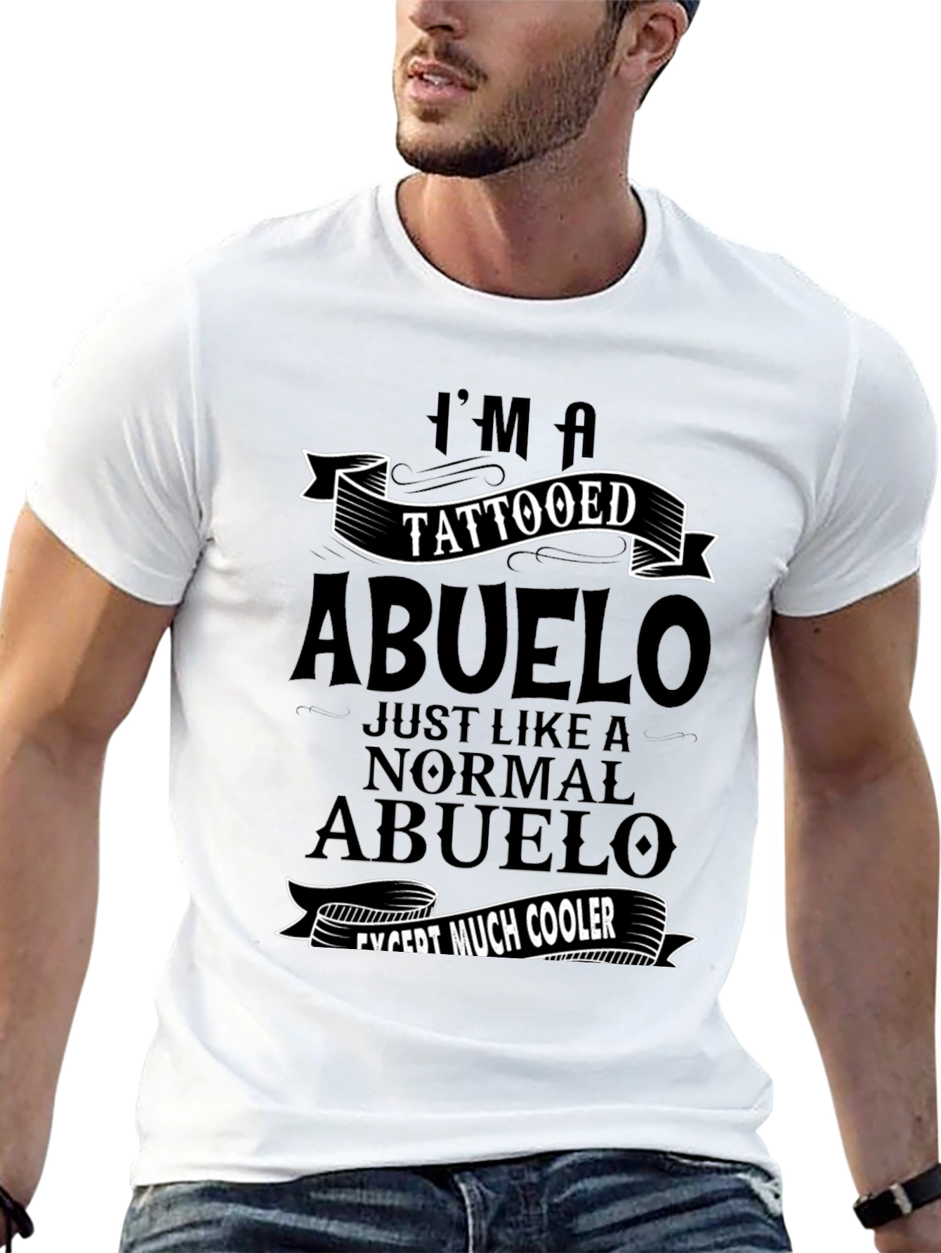 Tattooed Abuelo Graphic Tee