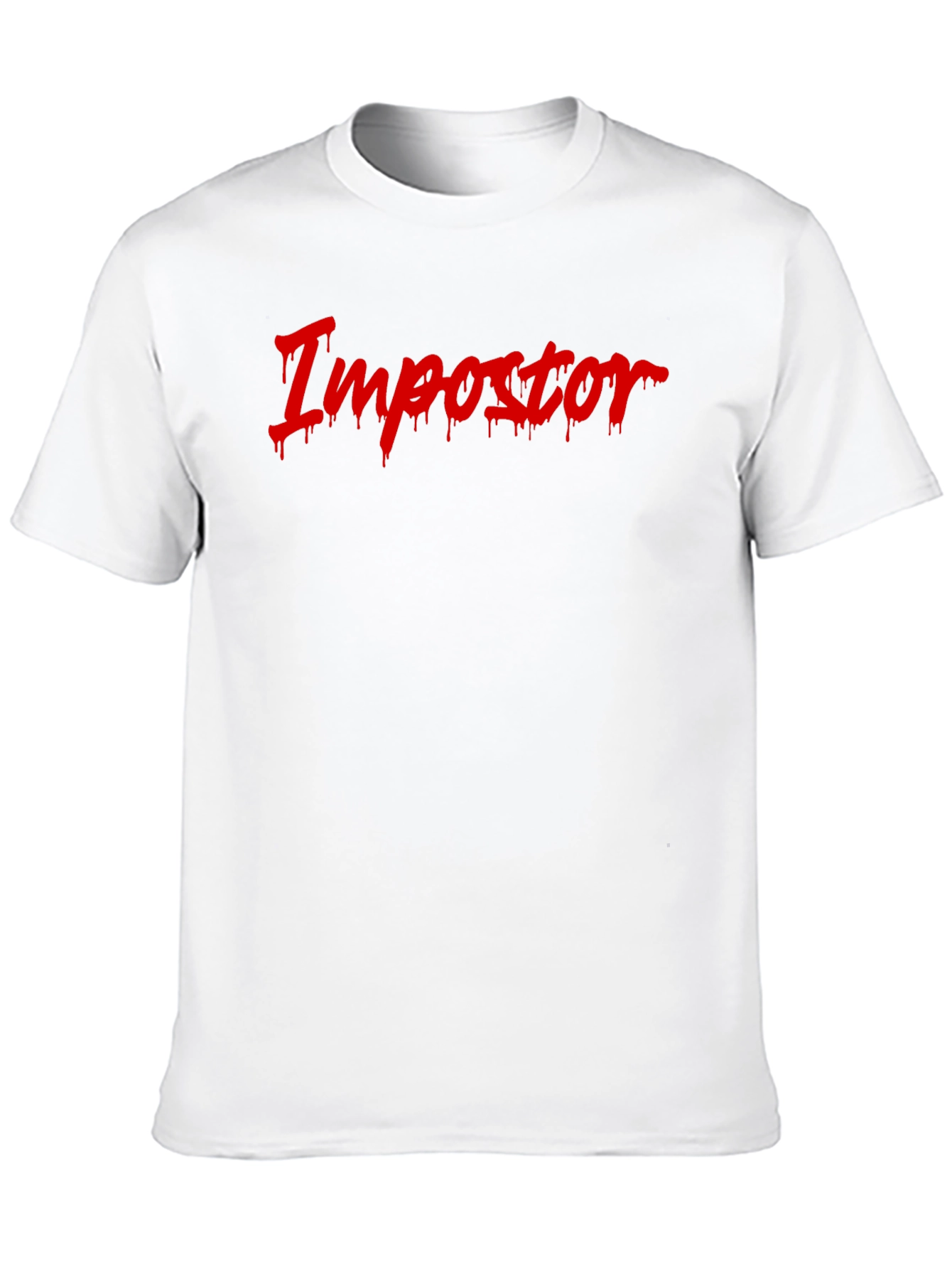 Impostor Graphic Tee - Black Crew Neck