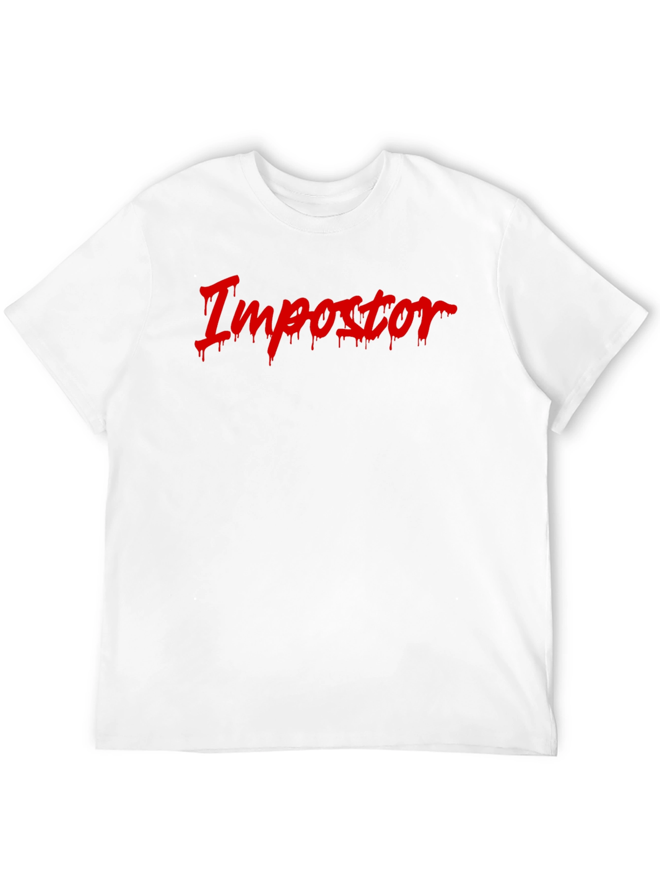 Impostor Graphic Tee - Black Crew Neck
