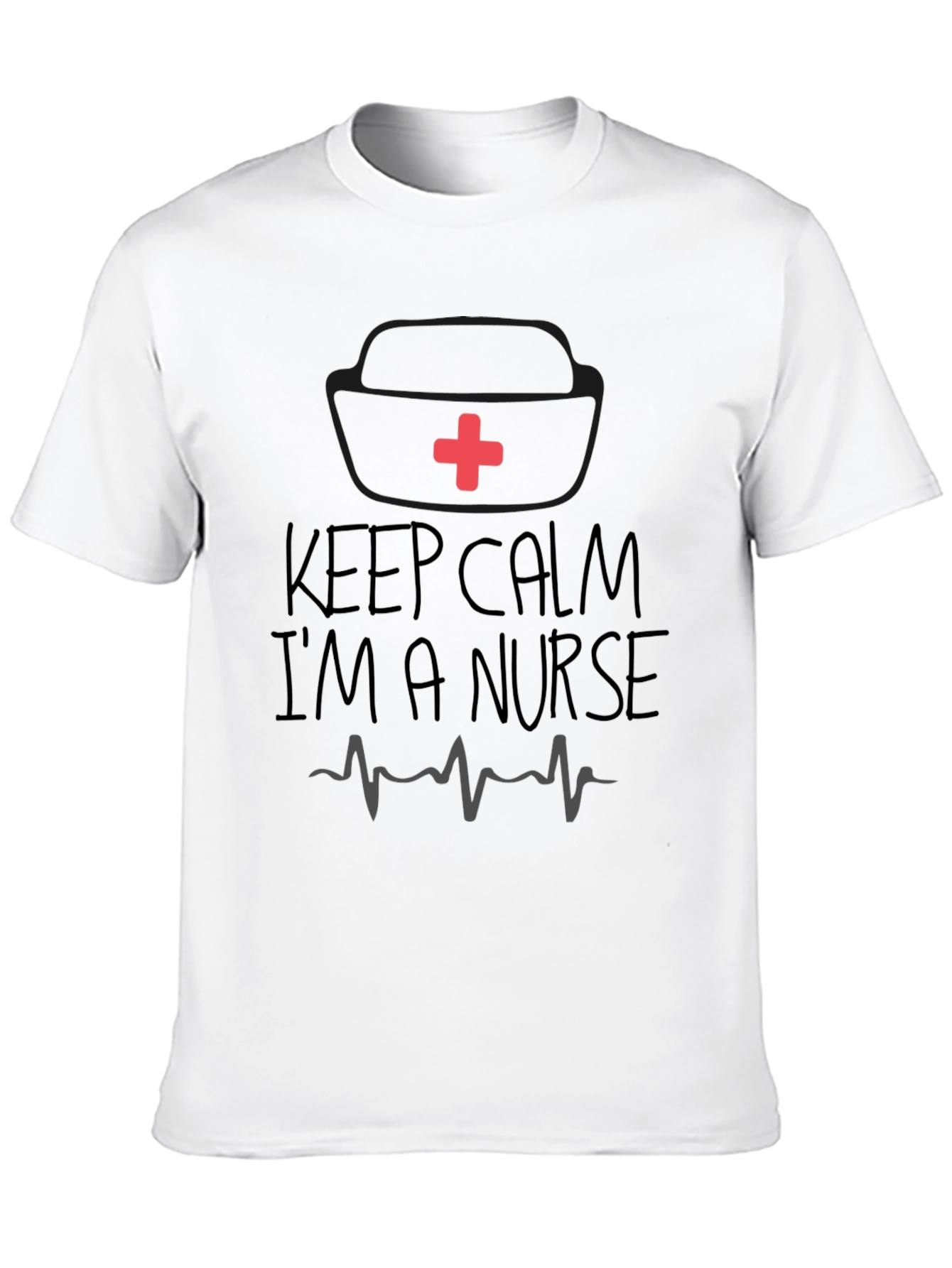Keep Calm Im A Nurse Graphic T-Shirt