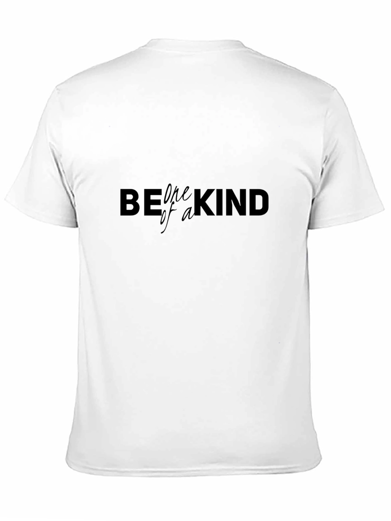 Be One of a Kind Black Graphic Tee