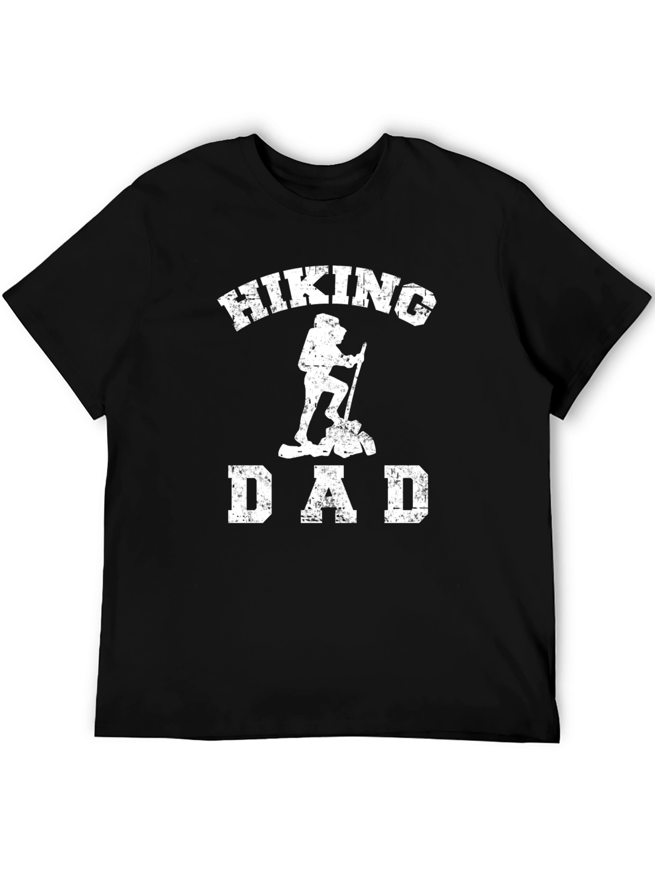 Hiking Dad Graphic T-Shirt - Black