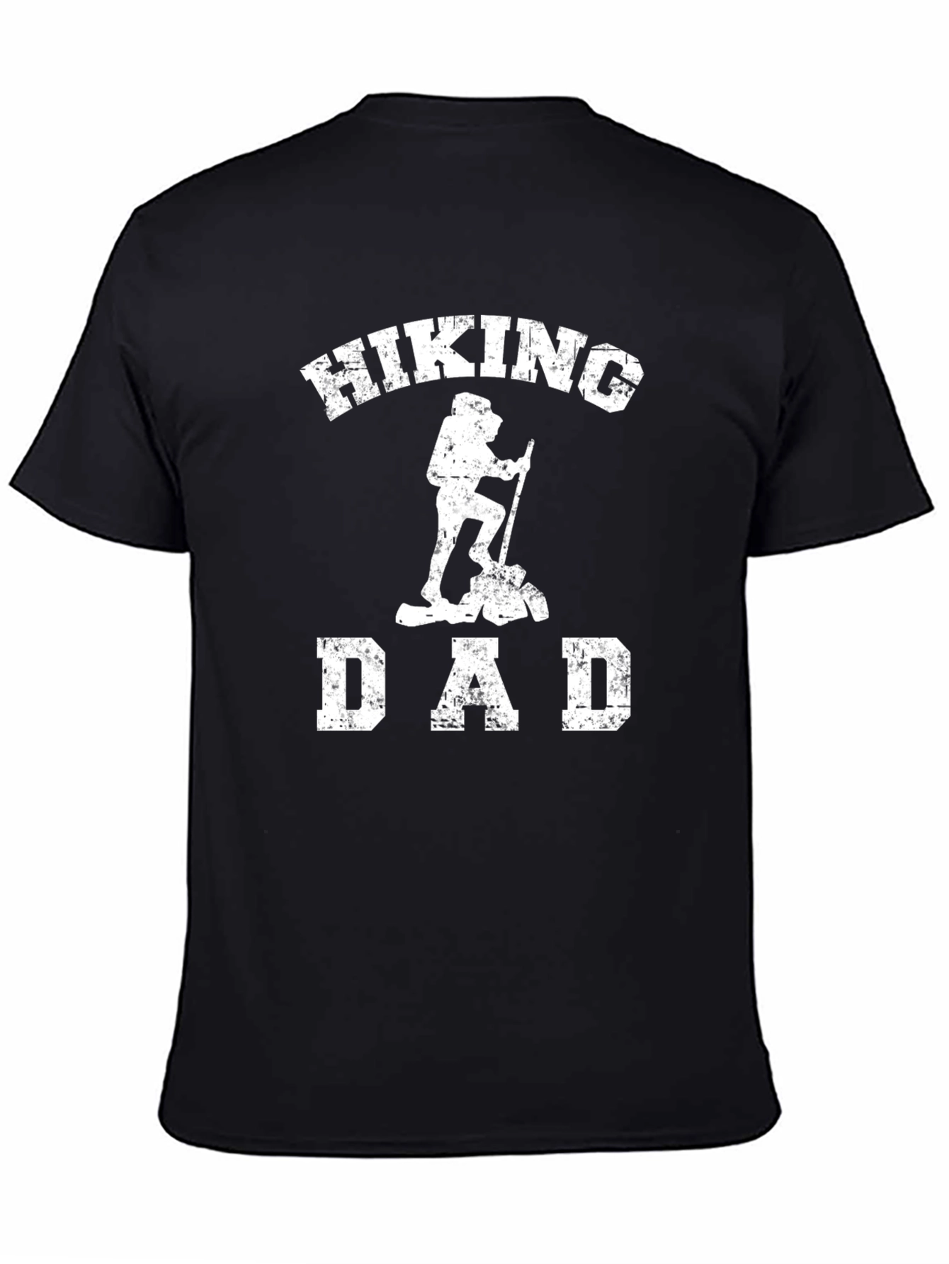 Hiking Dad Graphic T-Shirt - Black