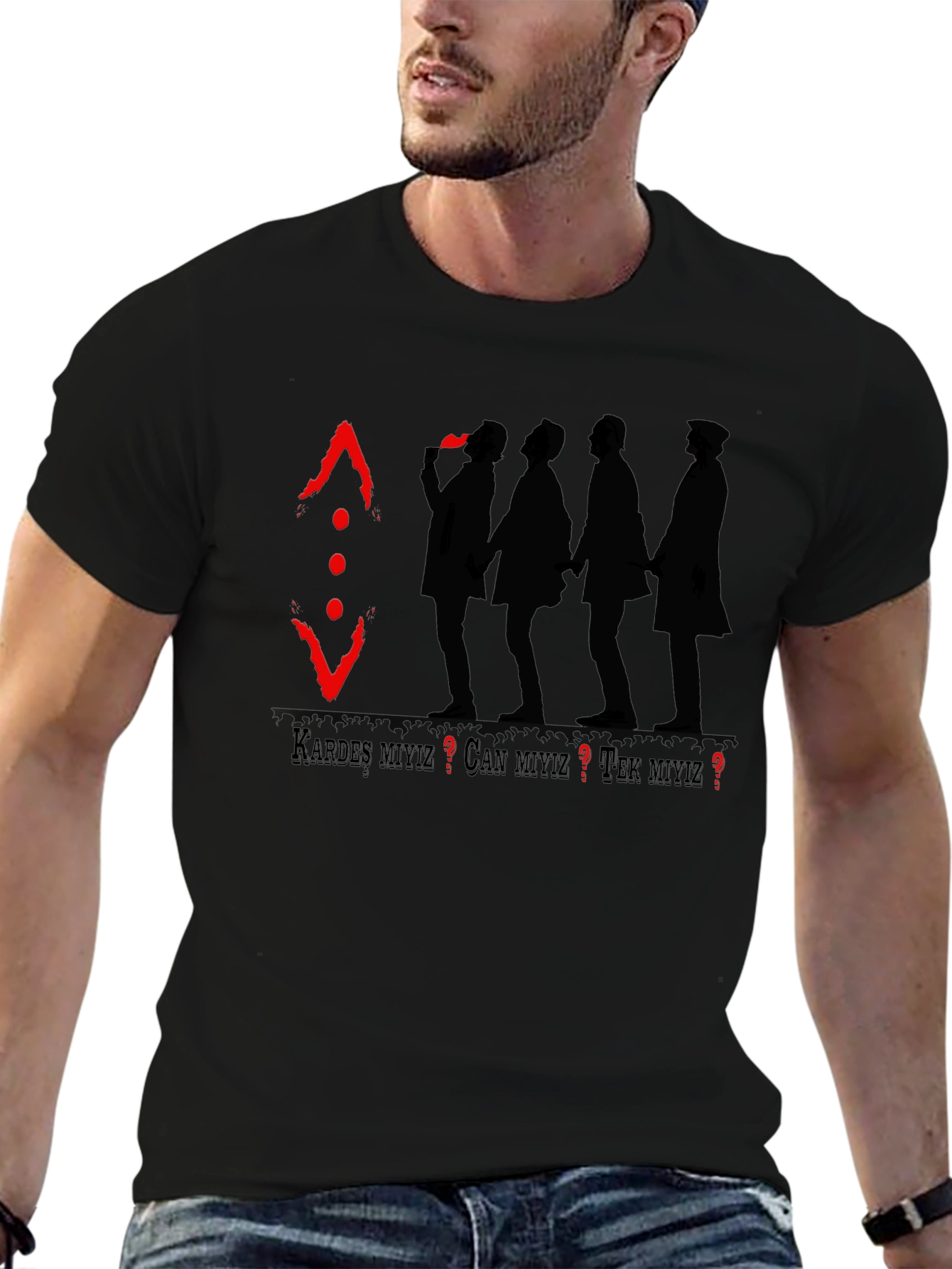 Ertugrul Inspired Black T-Shirt