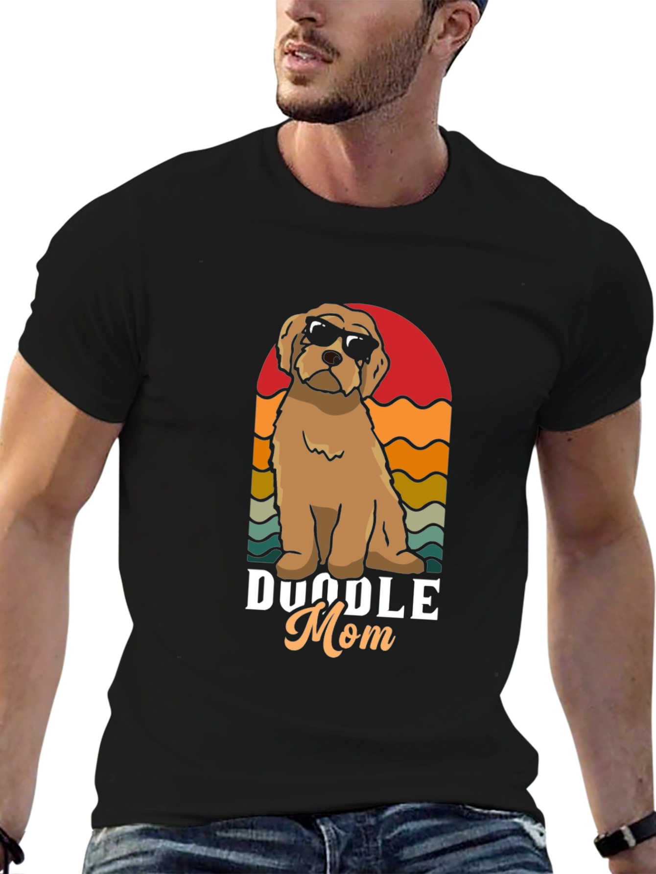 Doodle Mom T-Shirt - Cute Dog Lover Tee