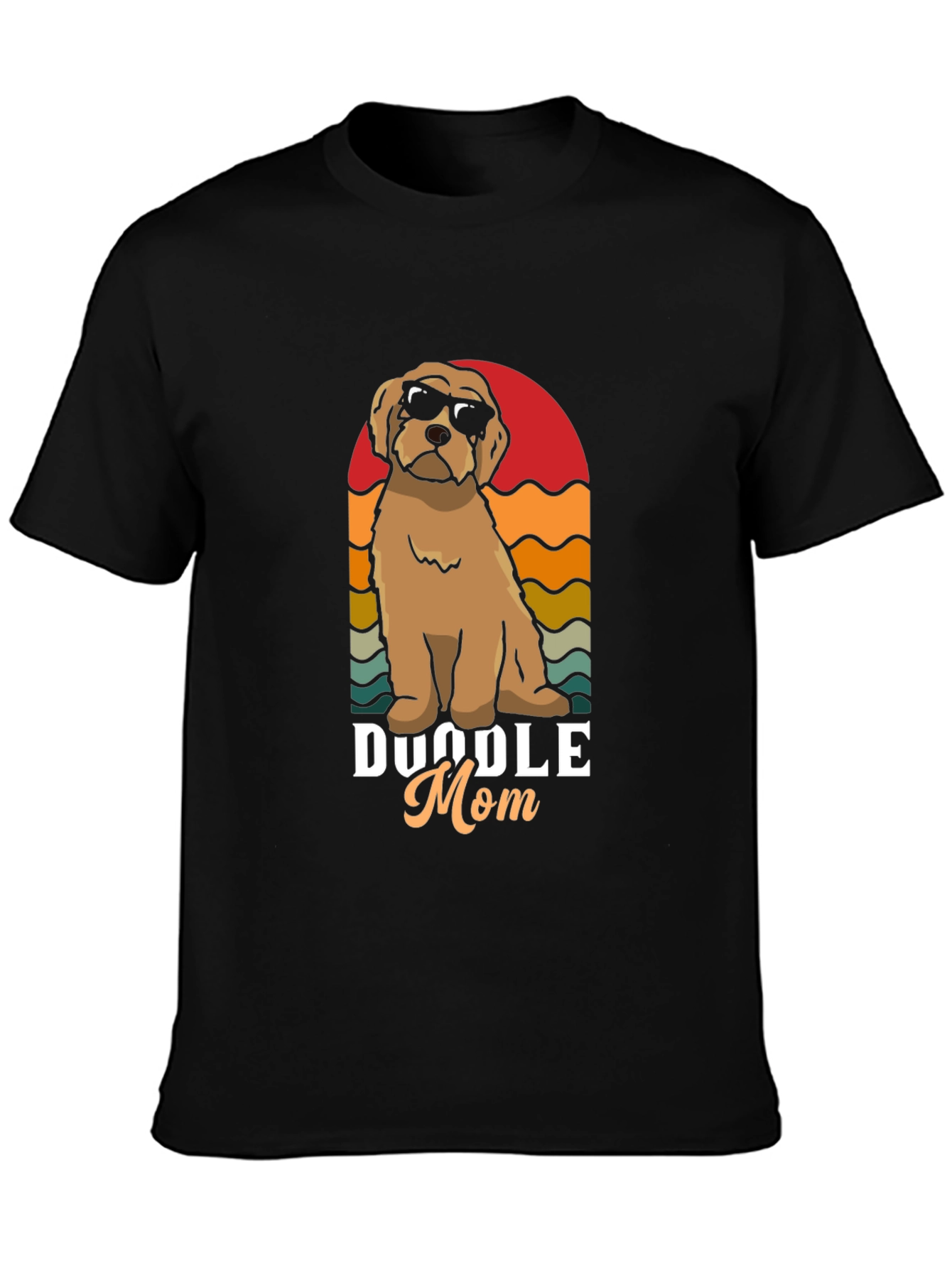 Doodle Mom T-Shirt - Cute Dog Lover Tee