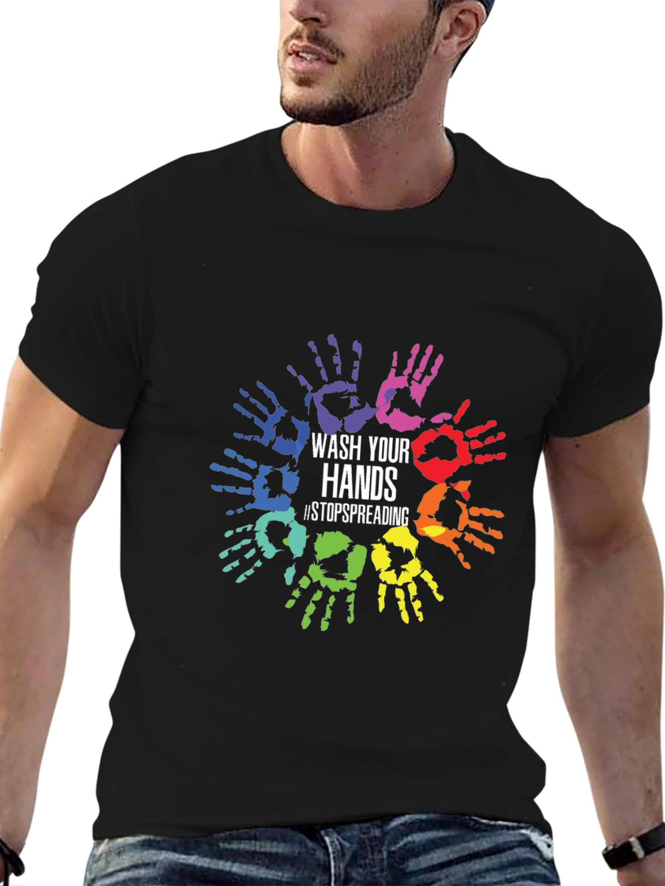 Wash Your Hands T-Shirt Stop Spreading Tee