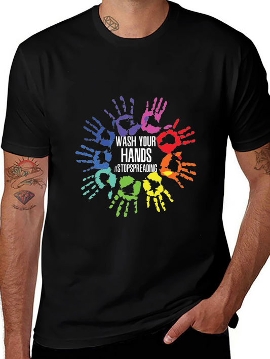 Wash Your Hands T-Shirt Stop Spreading Tee