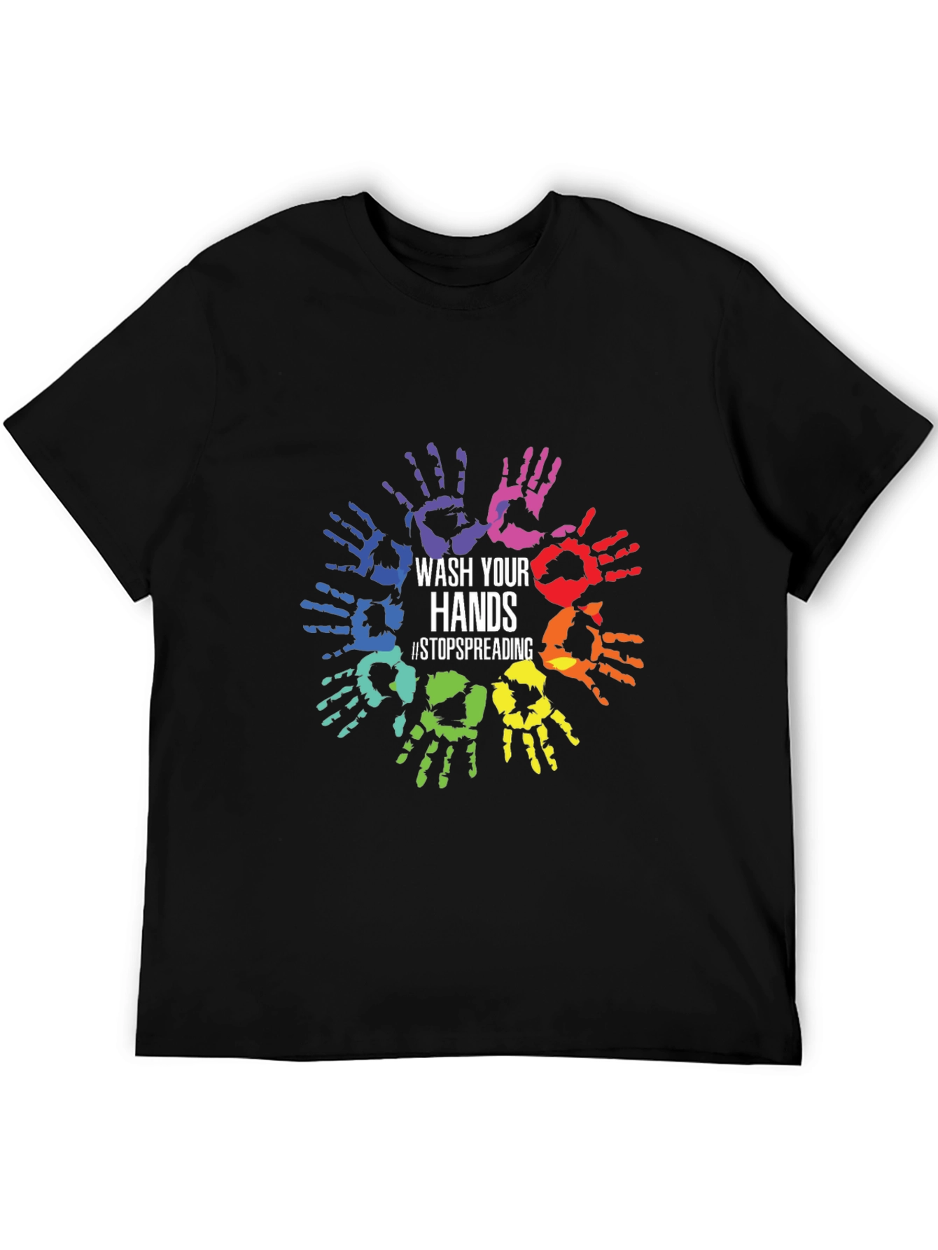 Wash Your Hands T-Shirt Stop Spreading Tee