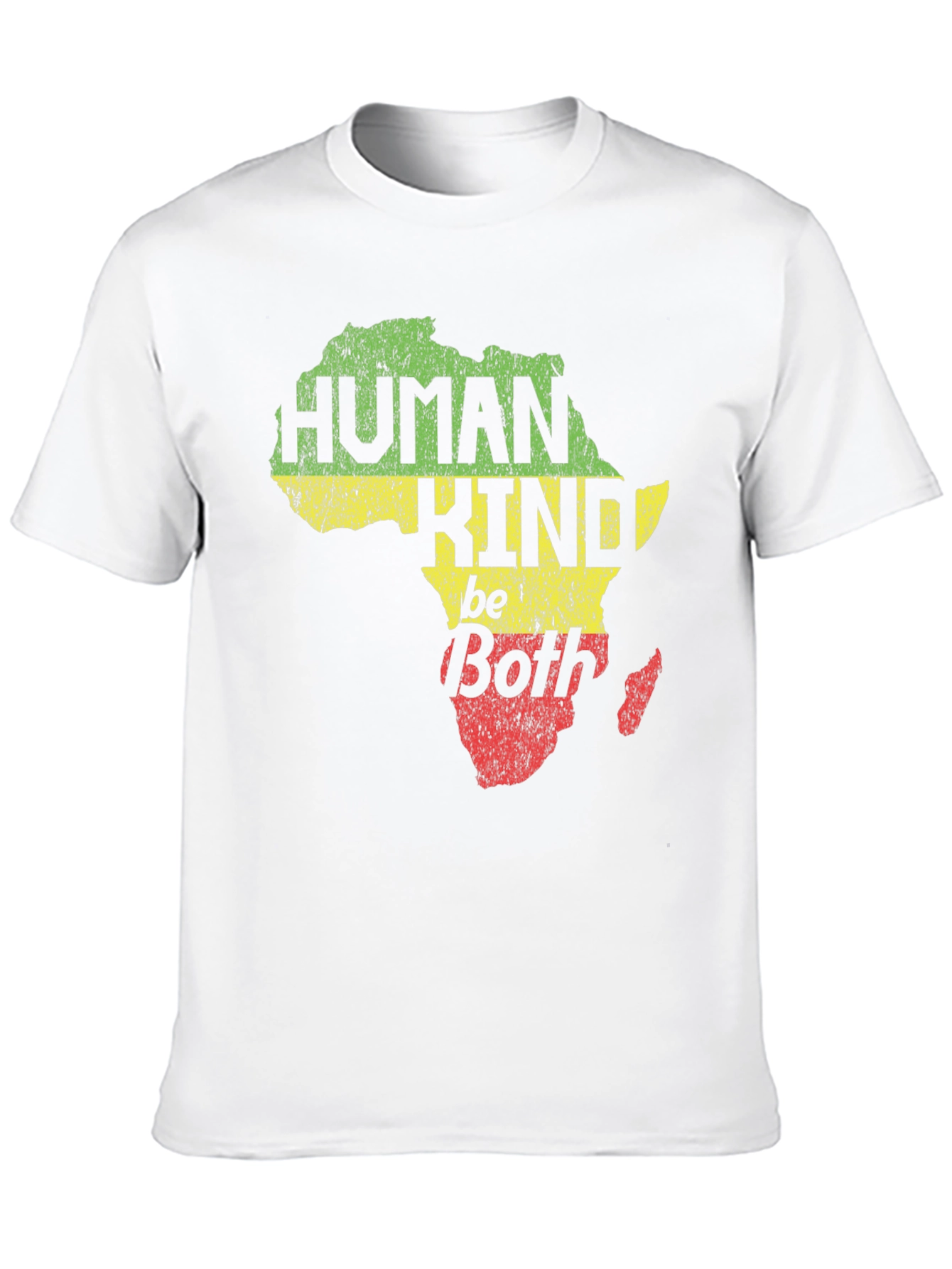 Human Kind Be Both Africa Map T-Shirt