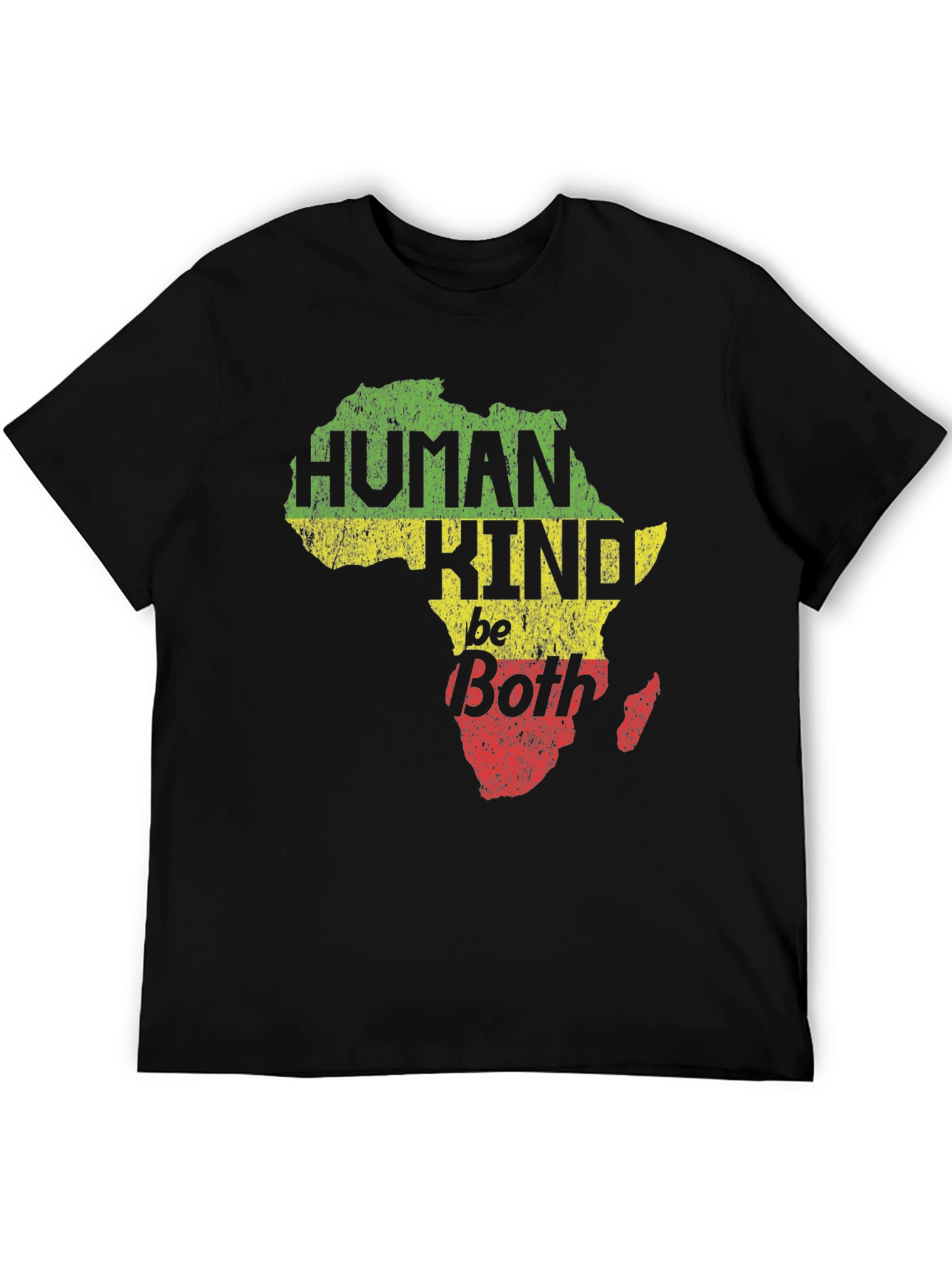Human Kind Be Both Africa Map T-Shirt