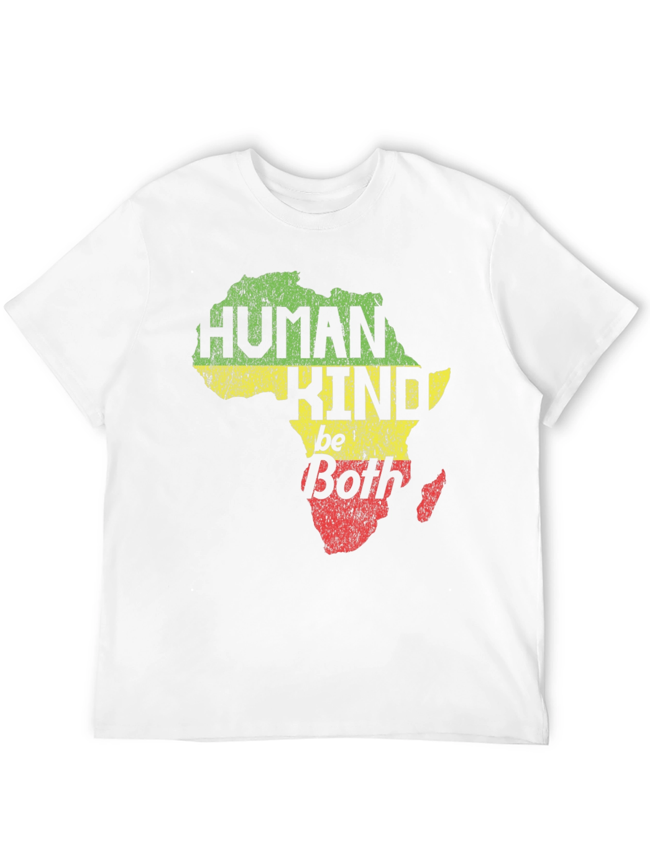 Human Kind Be Both Africa Map T-Shirt