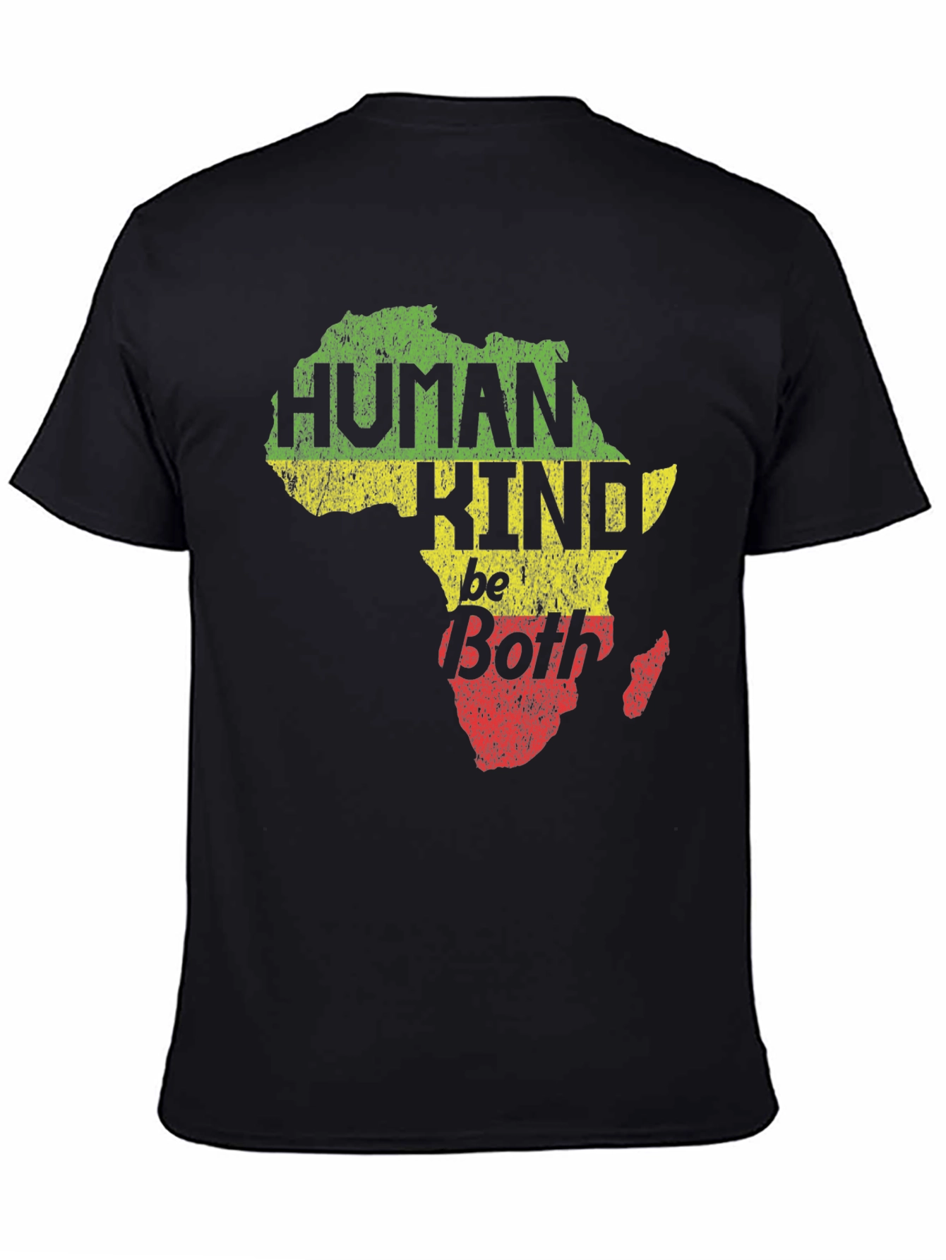 Human Kind Be Both Africa Map T-Shirt