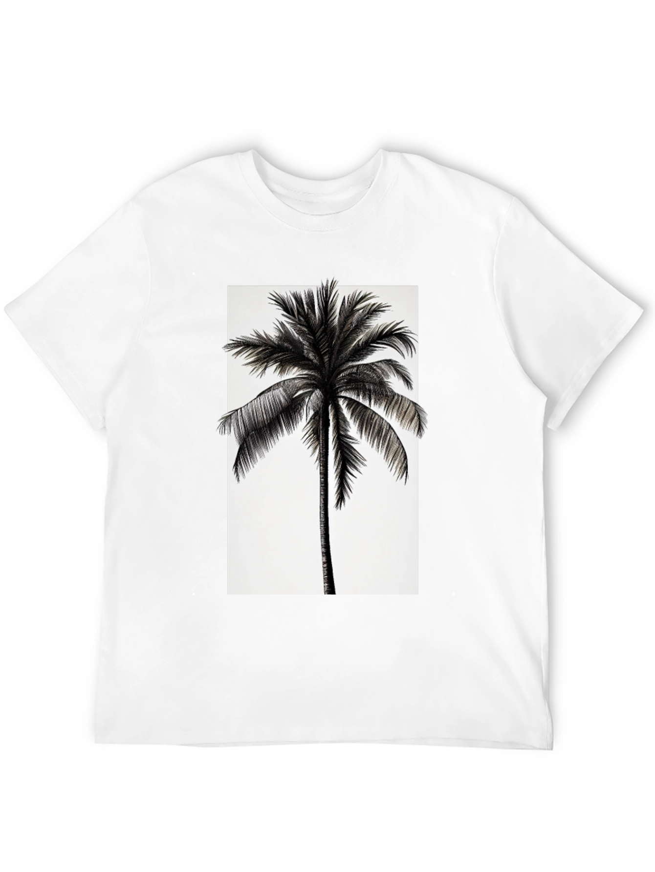 Tropical Palm Tree Graphic T-Shirt