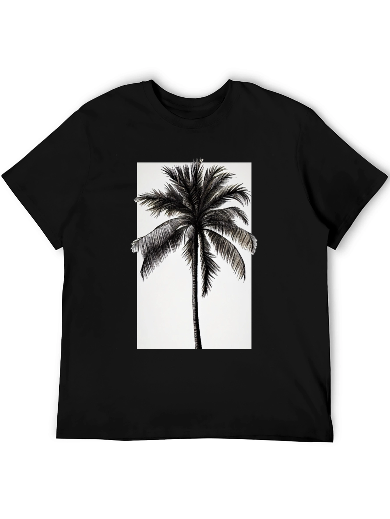 Tropical Palm Tree Graphic T-Shirt