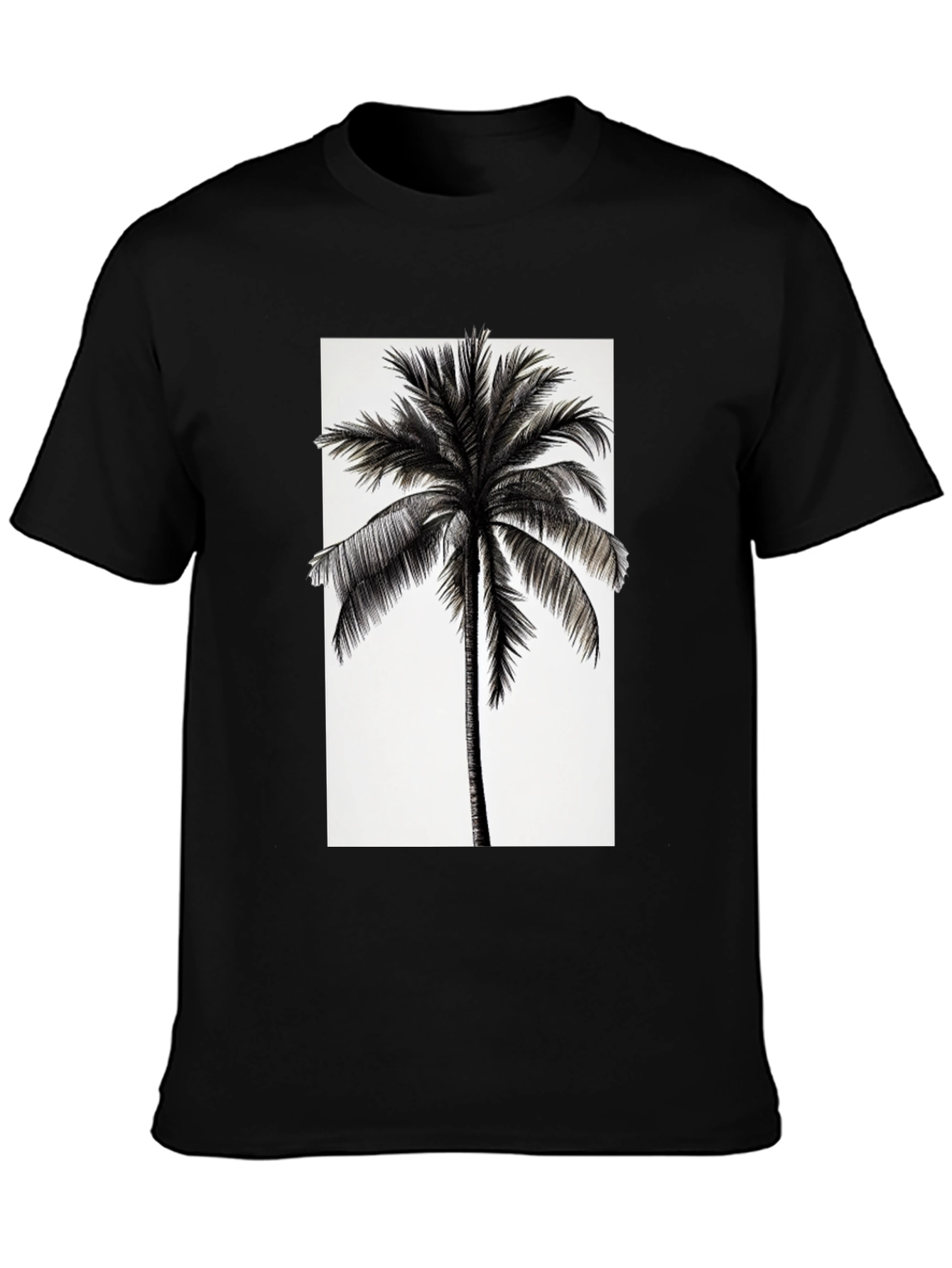Tropical Palm Tree Graphic T-Shirt