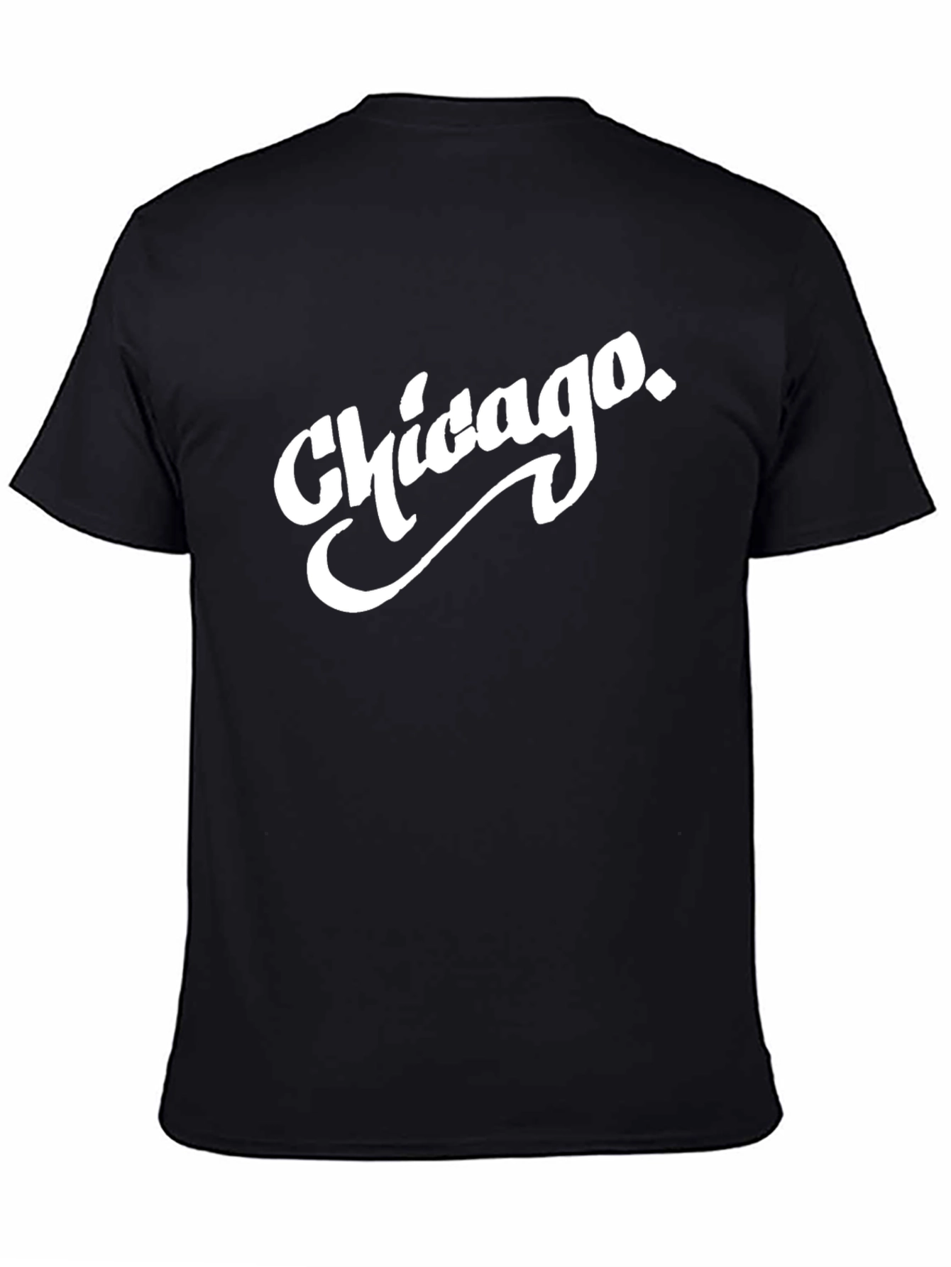 Chicago Graphic Tee - Stylish Black T-Shirt