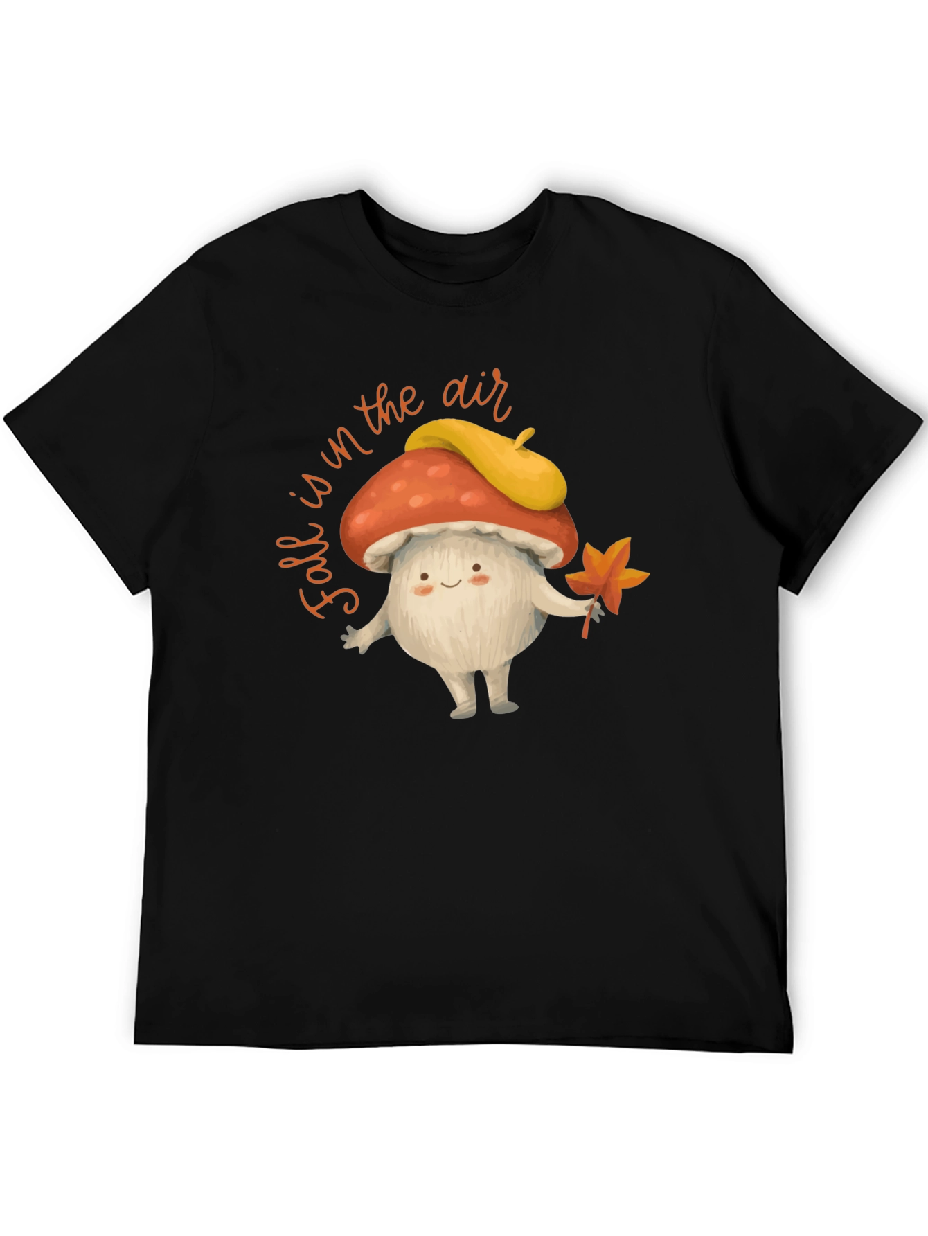 Fall Mushroom T-Shirt: Autumn Air