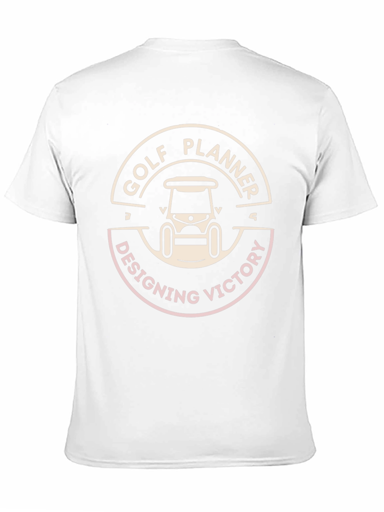 Golf Planner T-Shirt - Designing Victory