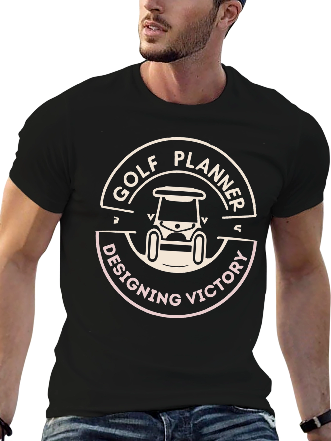 Golf Planner T-Shirt - Designing Victory