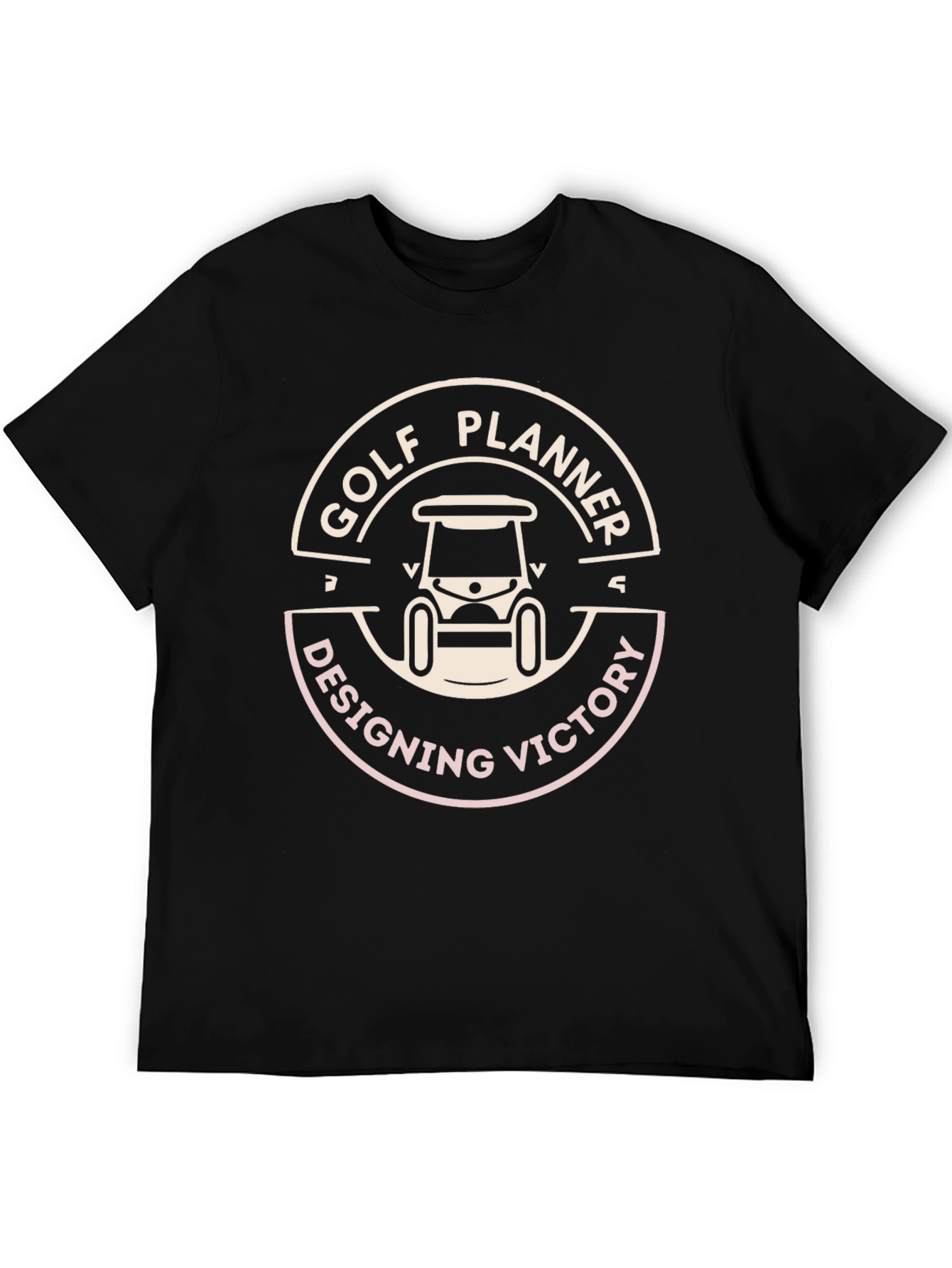 Golf Planner T-Shirt - Designing Victory