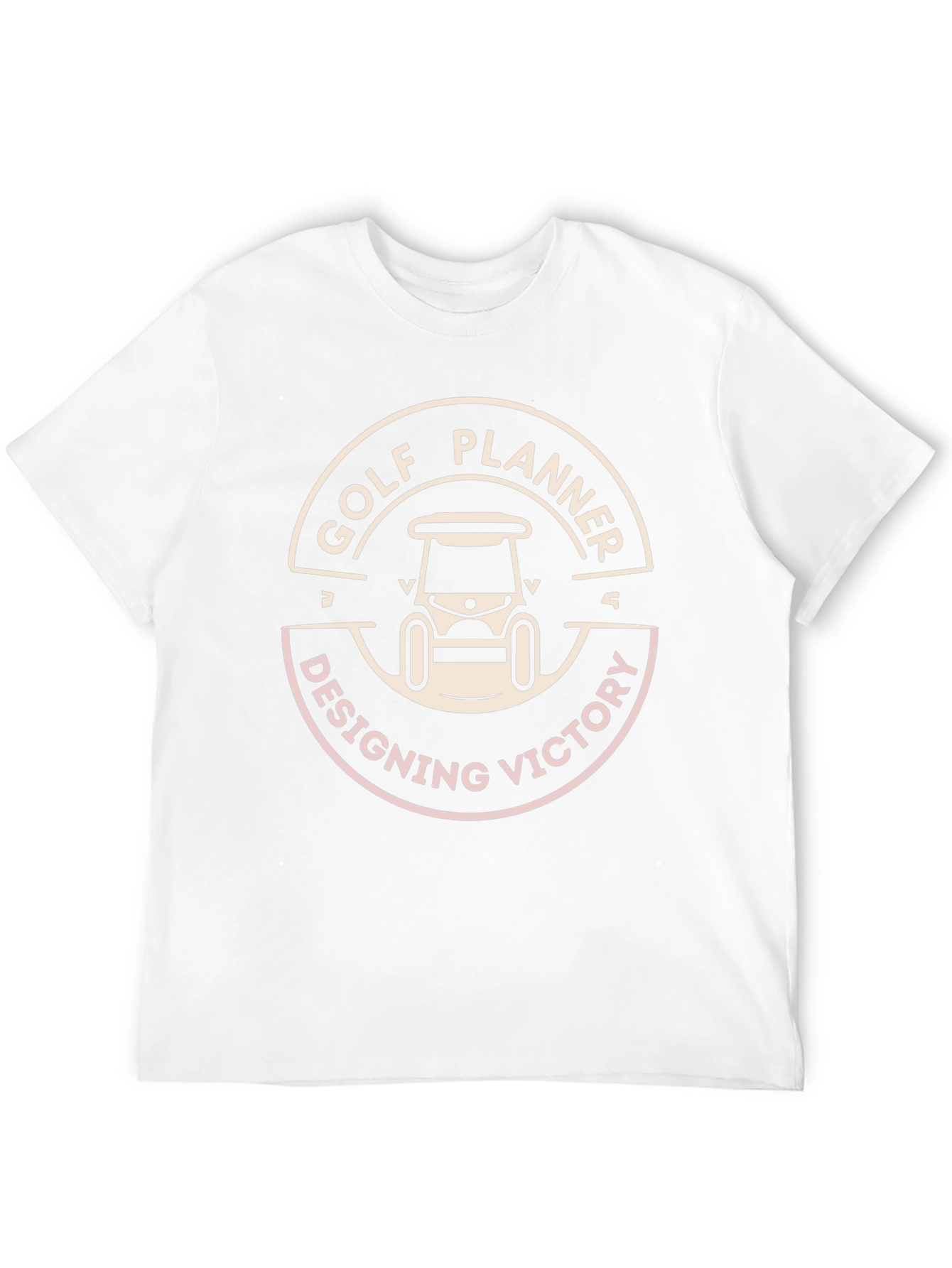 Golf Planner T-Shirt - Designing Victory
