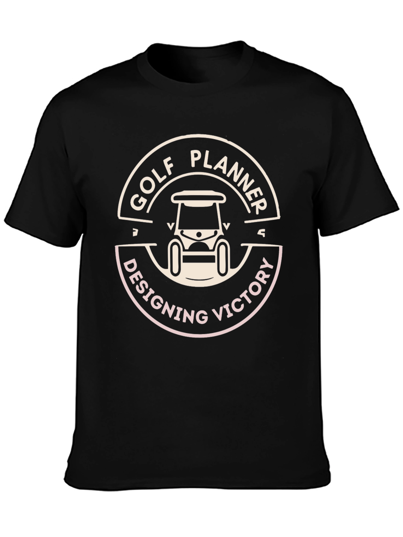 Golf Planner T-Shirt - Designing Victory