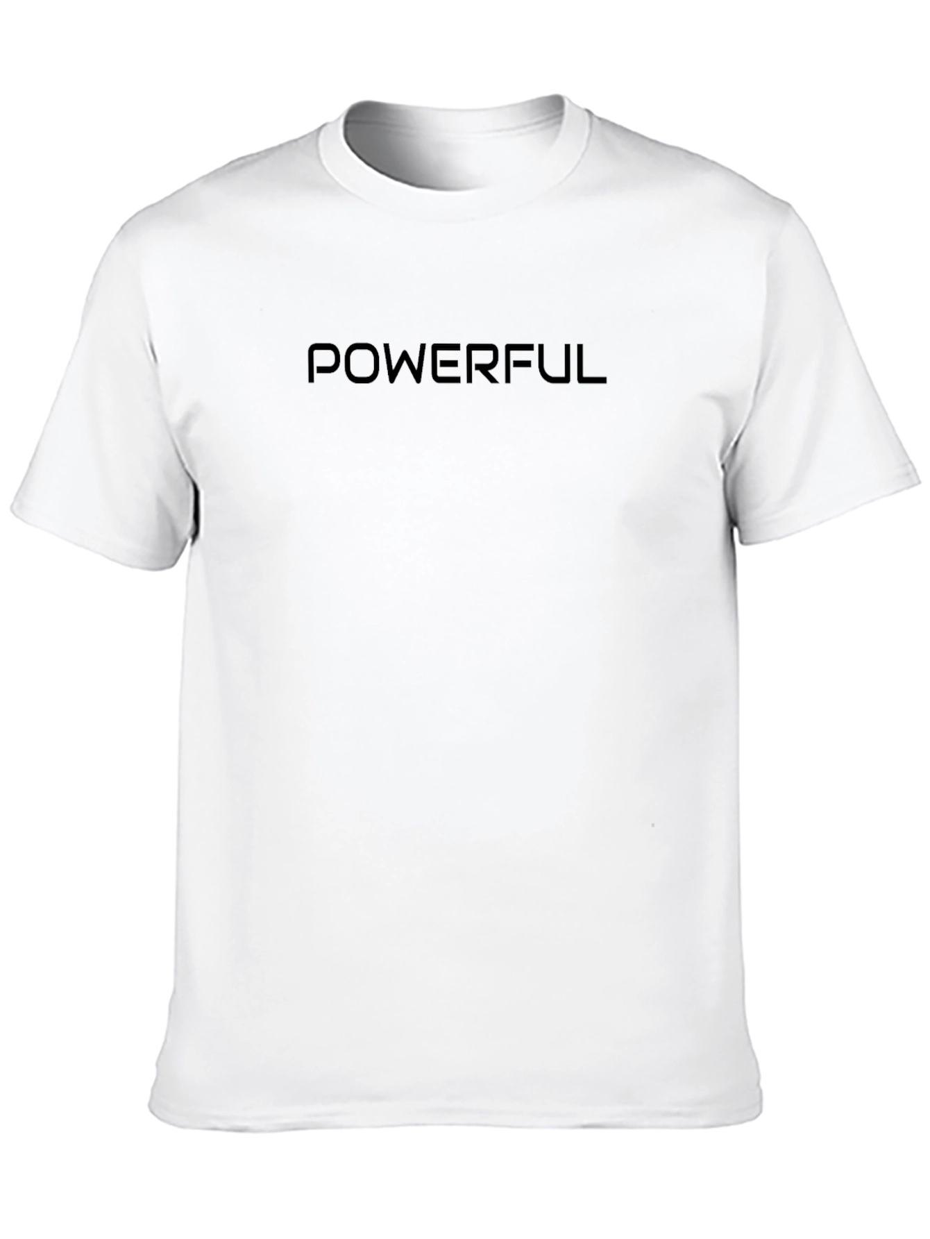 Powerful Graphic Black T-Shirt