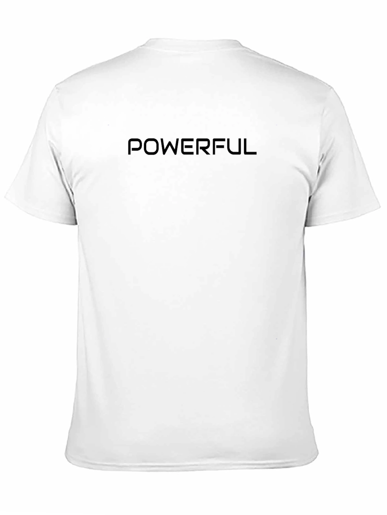 Powerful Graphic Black T-Shirt