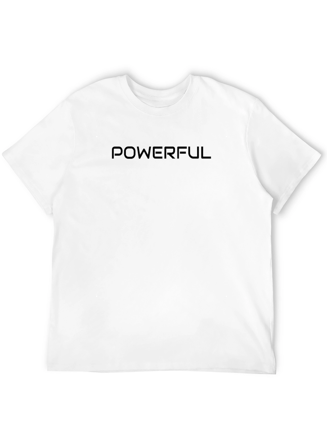 Powerful Graphic Black T-Shirt