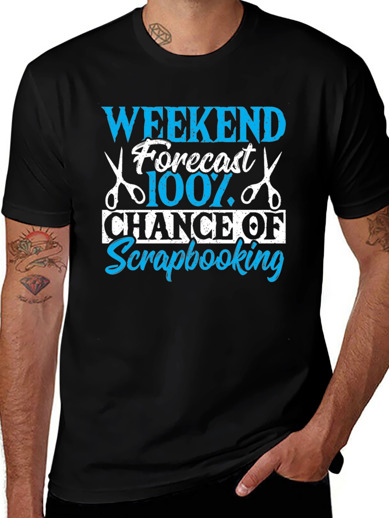 Scrapbooking Weekend Forecast T-Shirt