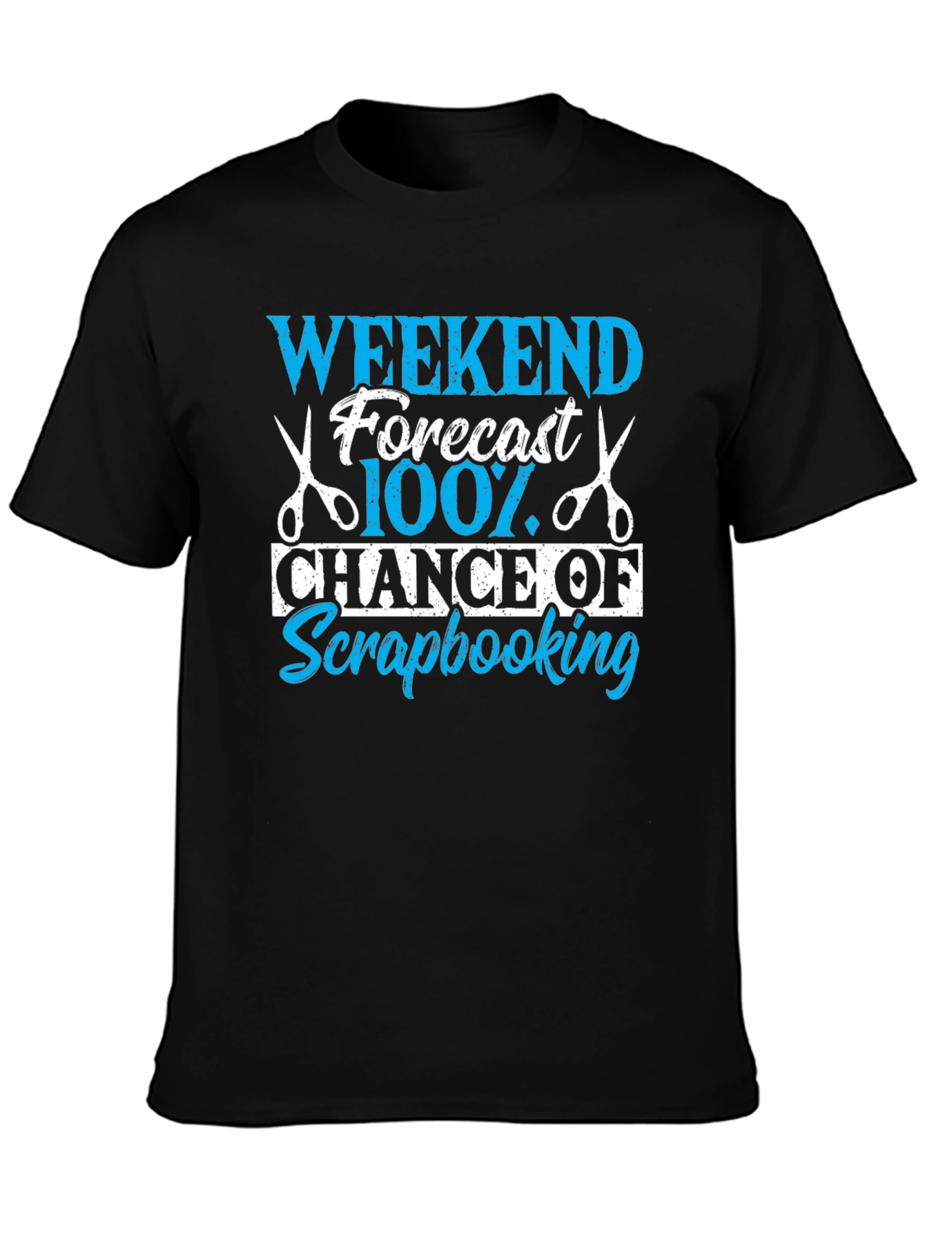 Scrapbooking Weekend Forecast T-Shirt